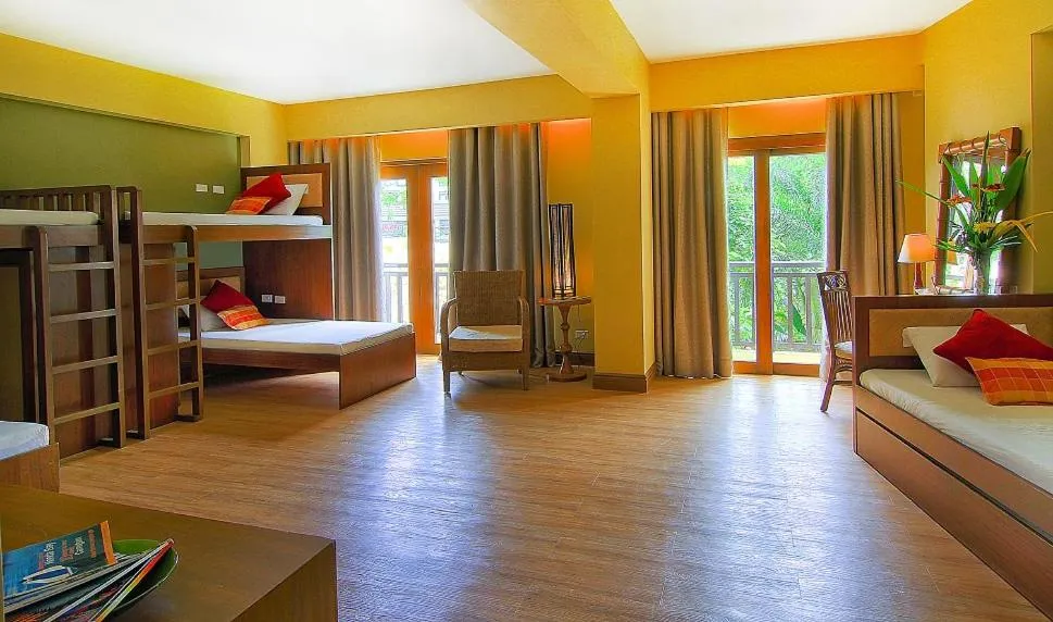 Bed in Boracay Tropics Resort Hotel