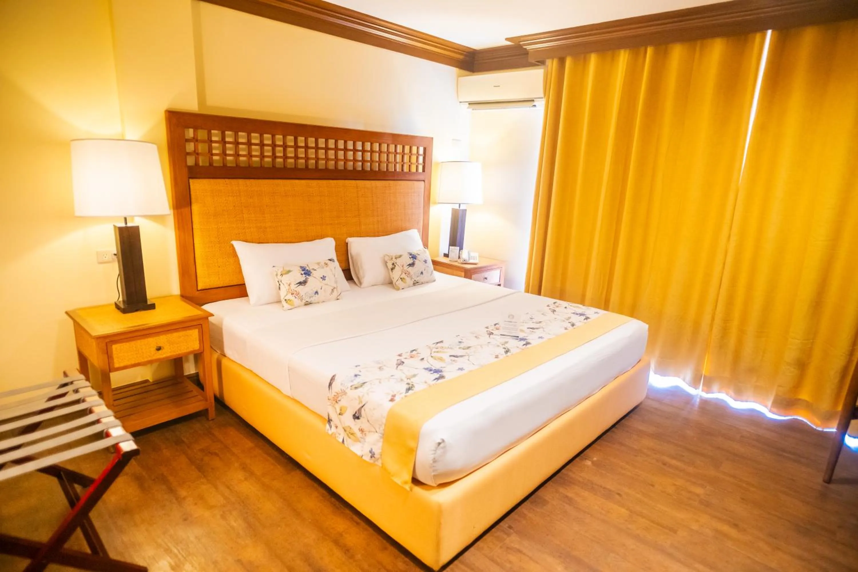 Bed in Boracay Tropics Resort Hotel