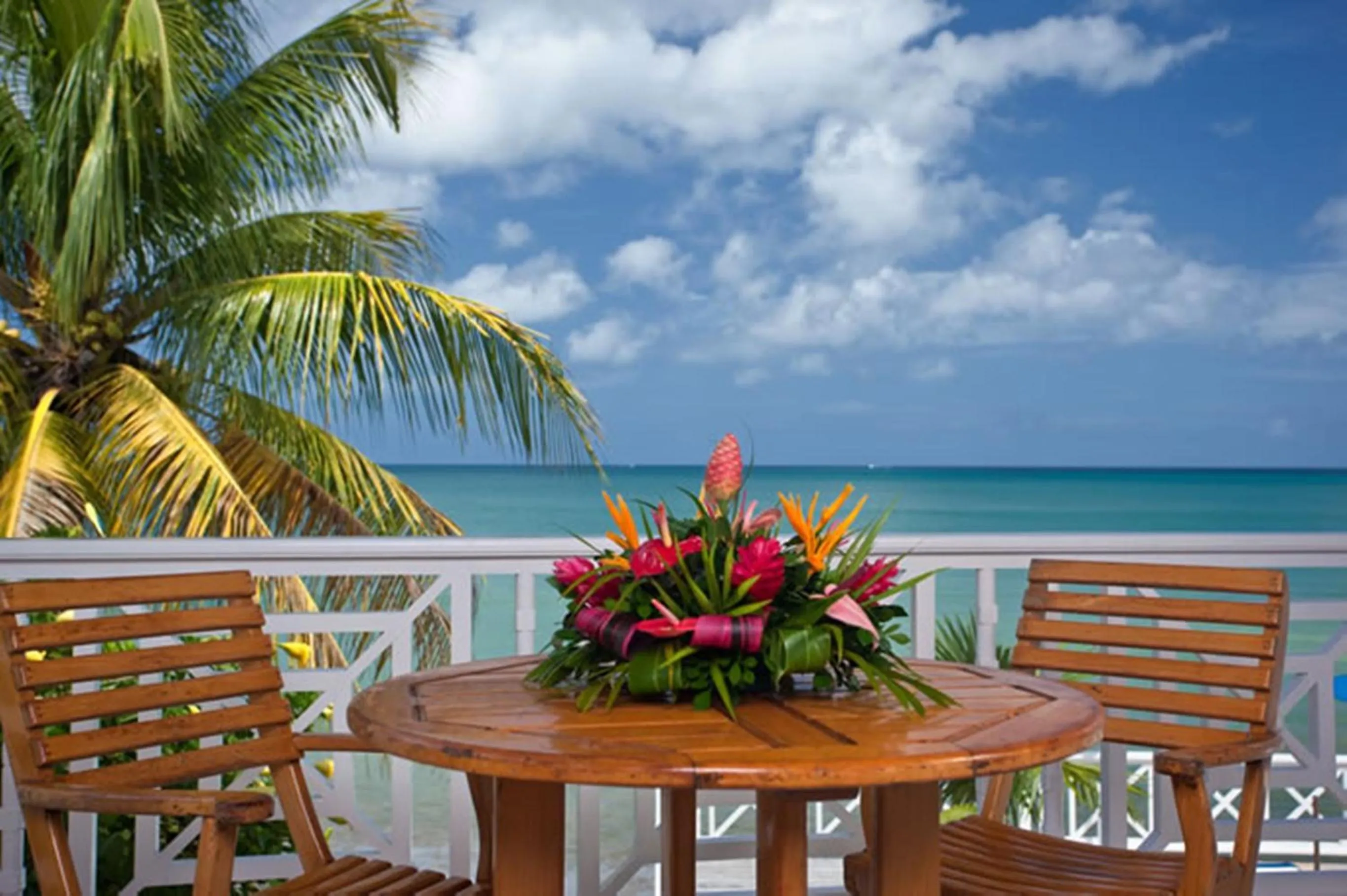 Balcony/Terrace in Villa Beach Cottages
