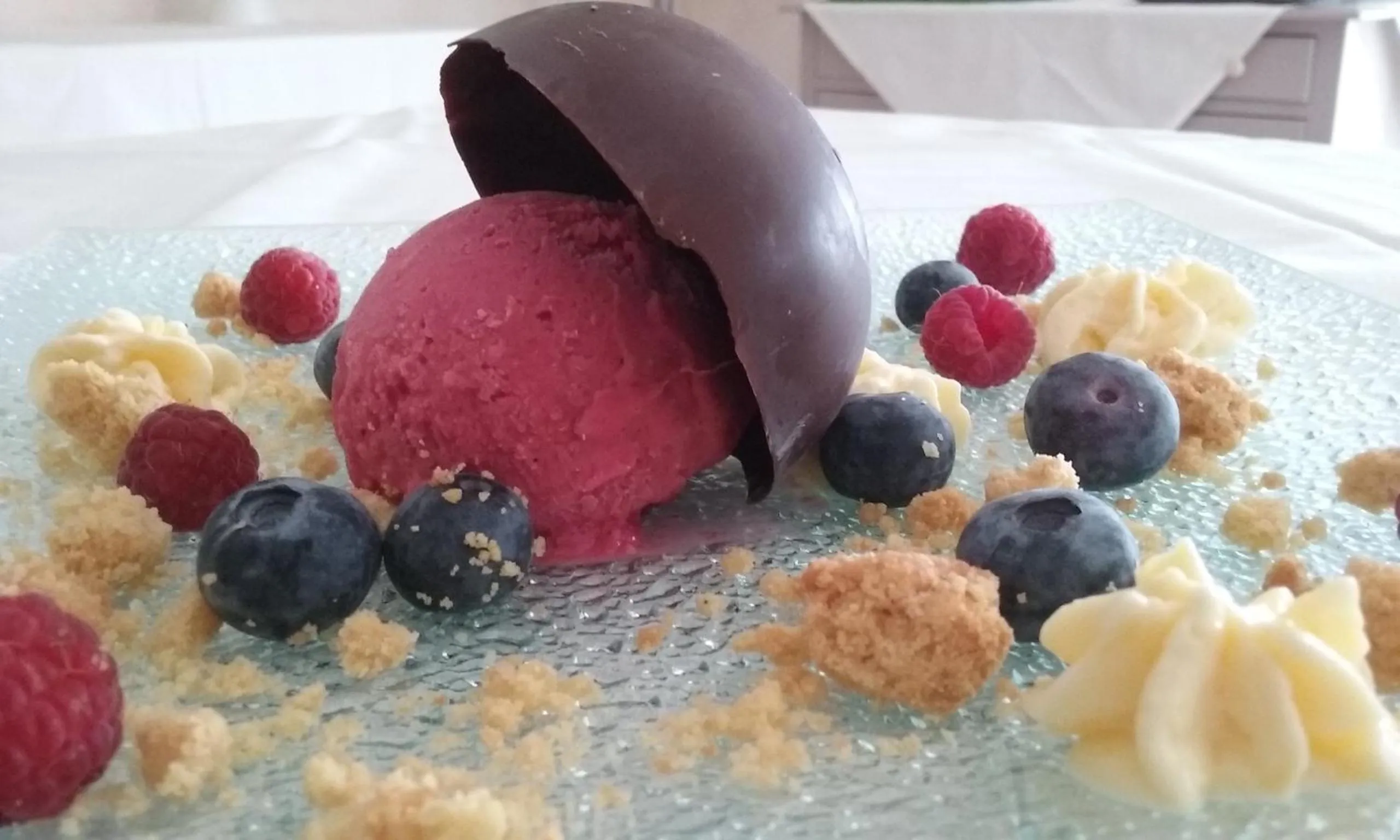 Food close-up in Locanda degli Ulivi