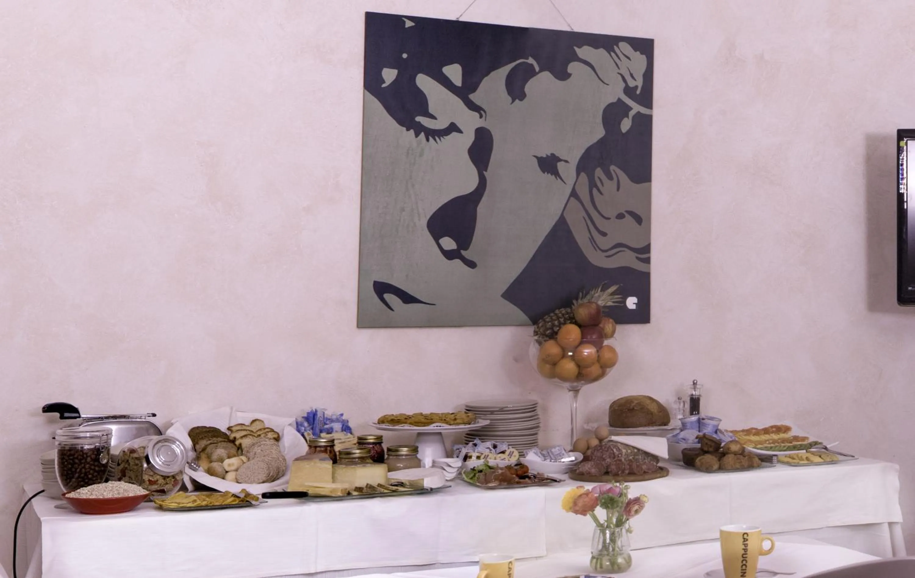 Buffet breakfast in Locanda degli Ulivi