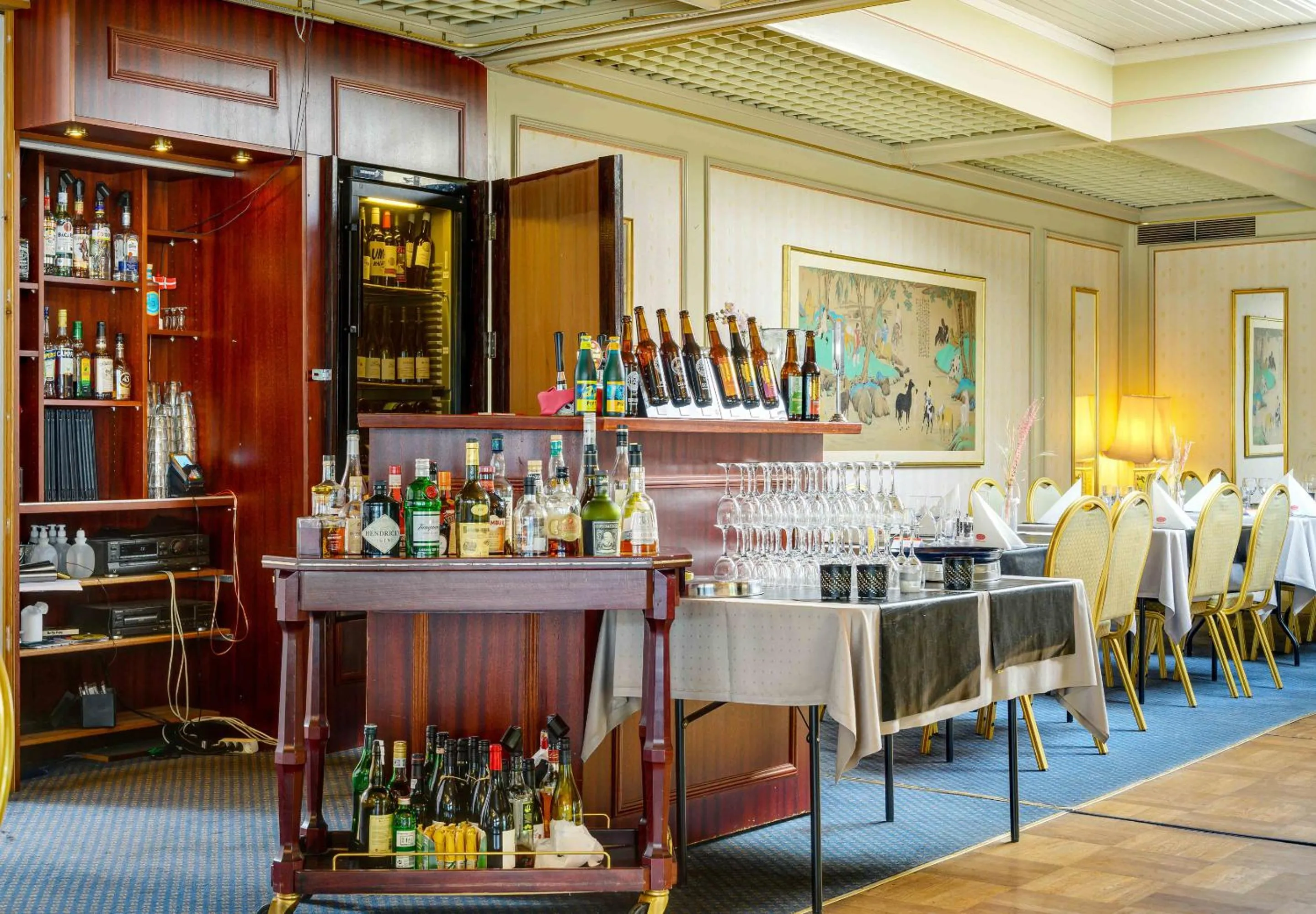 Lounge or bar in Hotel Menstrup Kro