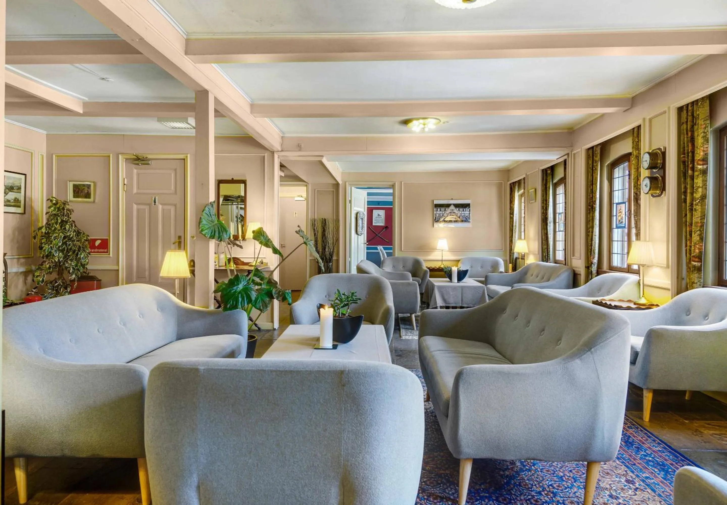 Living room in Hotel Menstrup Kro