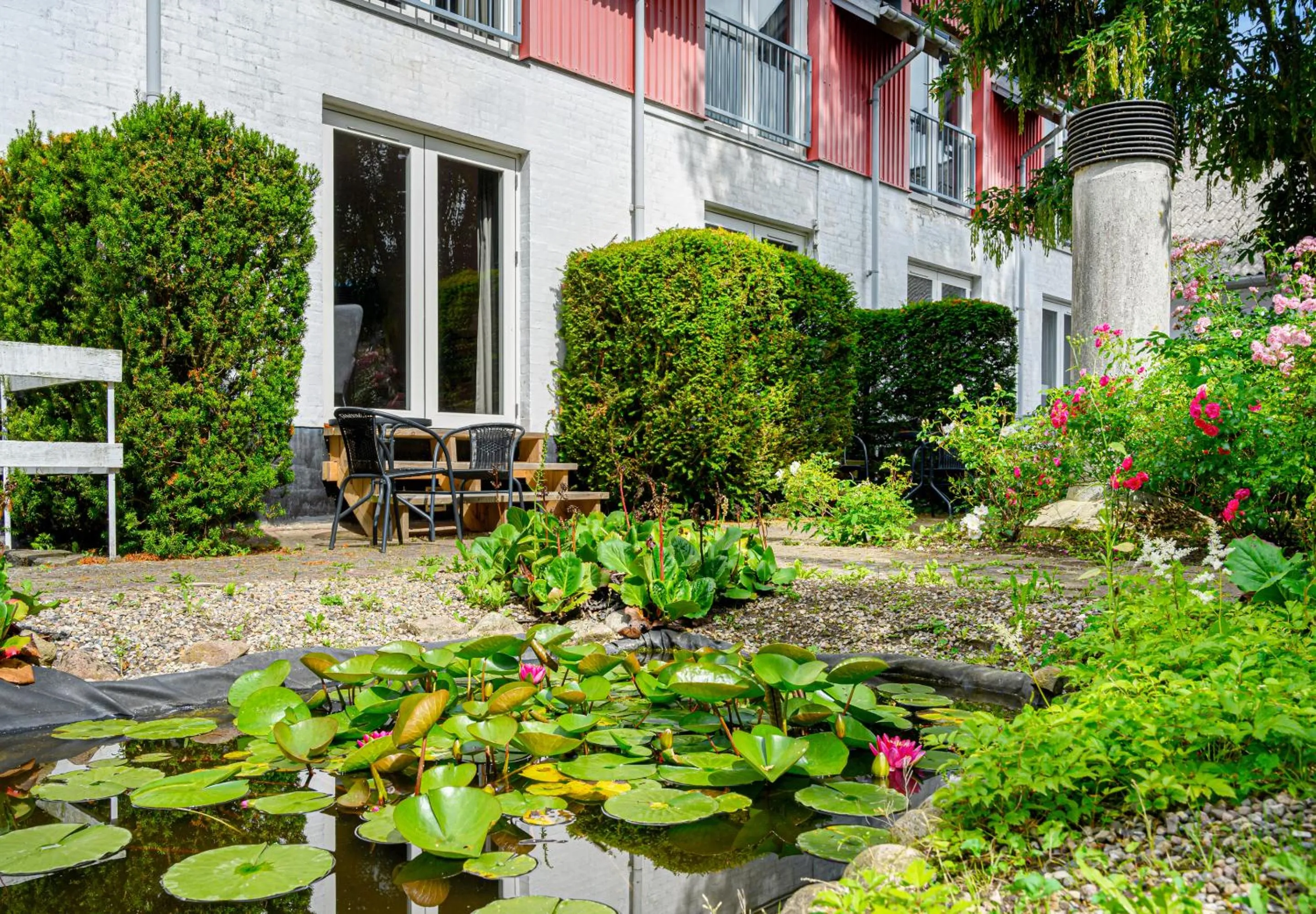 Garden in Hotel Menstrup Kro