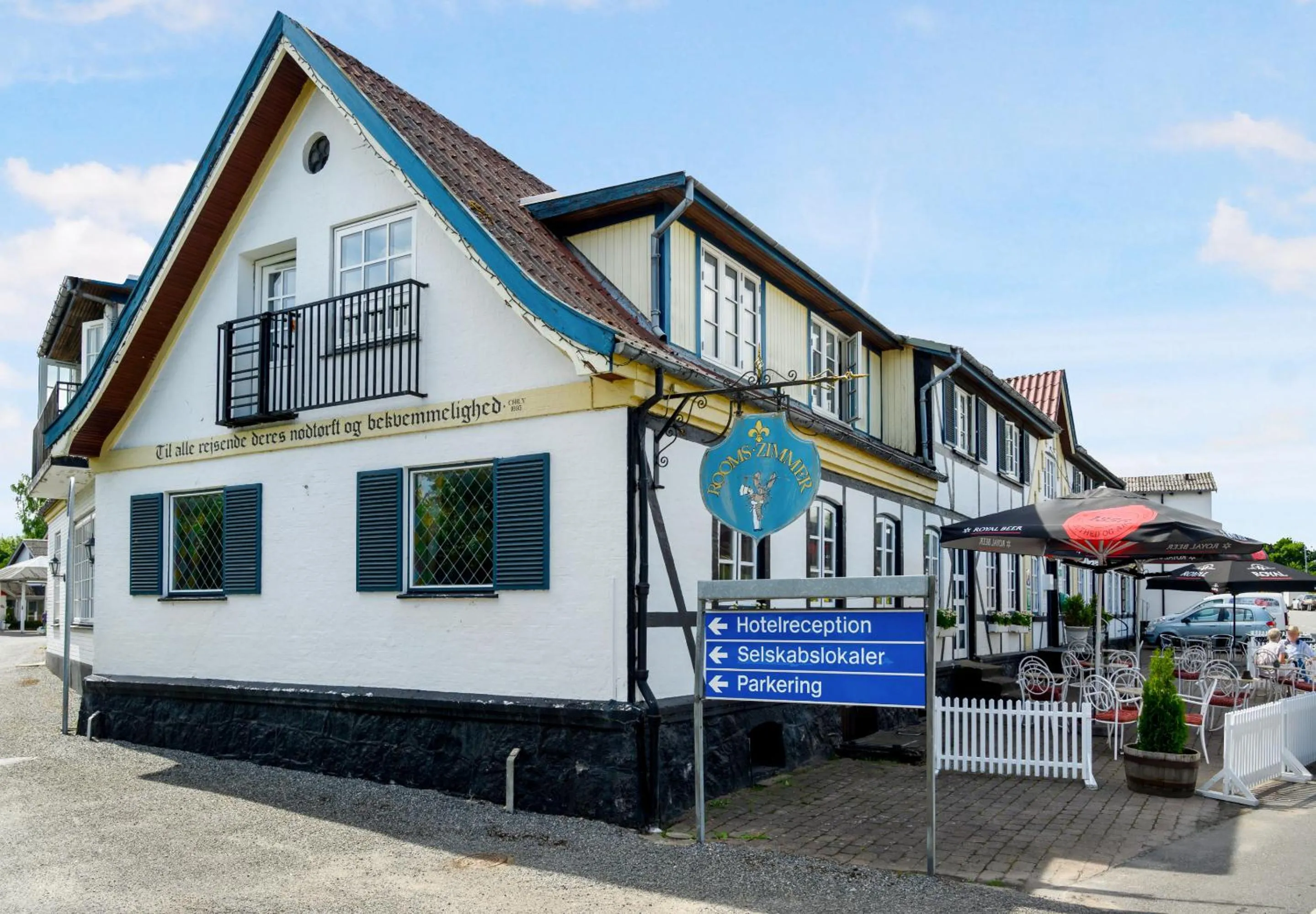 Property building in Hotel Menstrup Kro