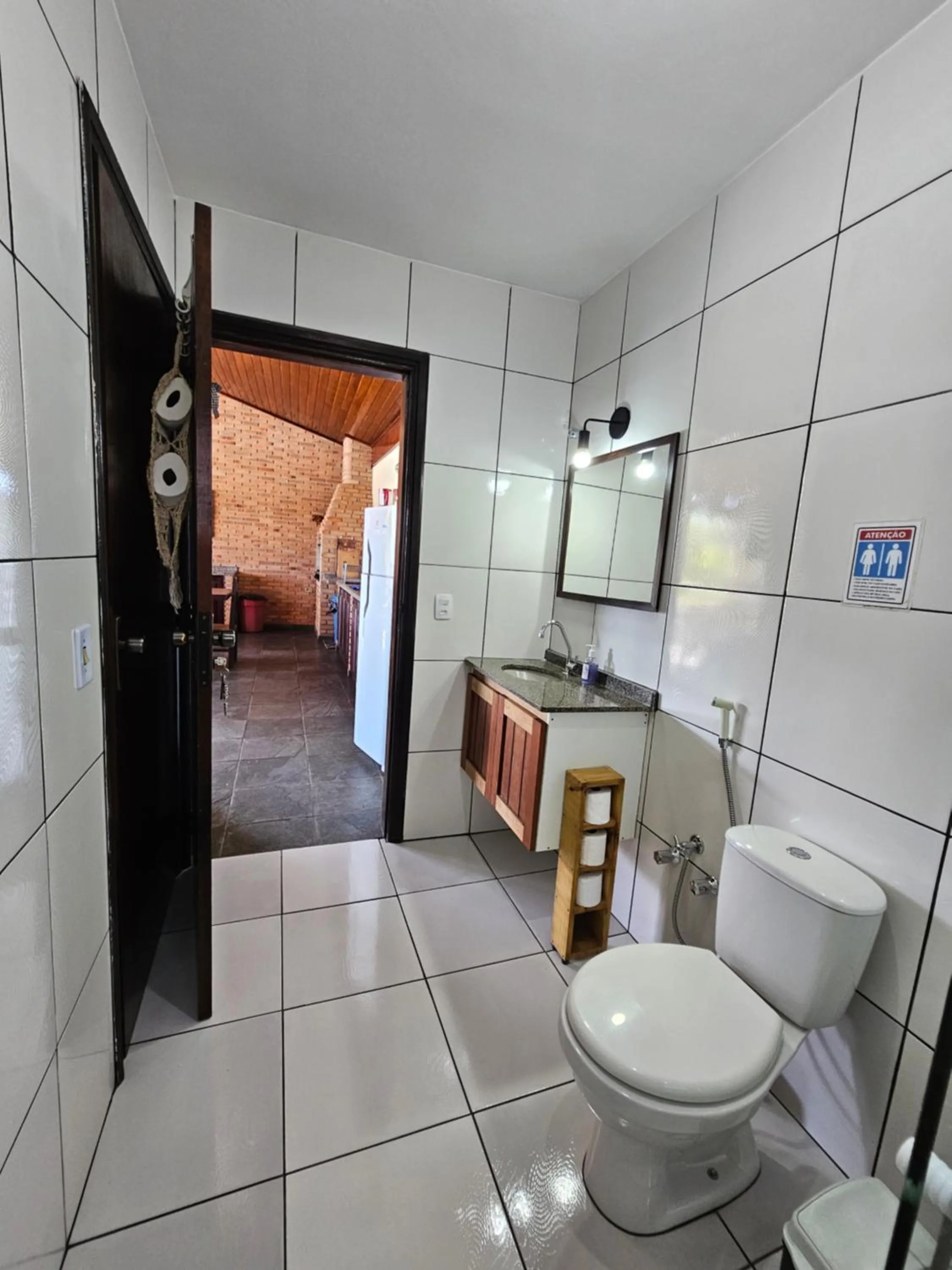 Shower in Chalé Karin Sampaio