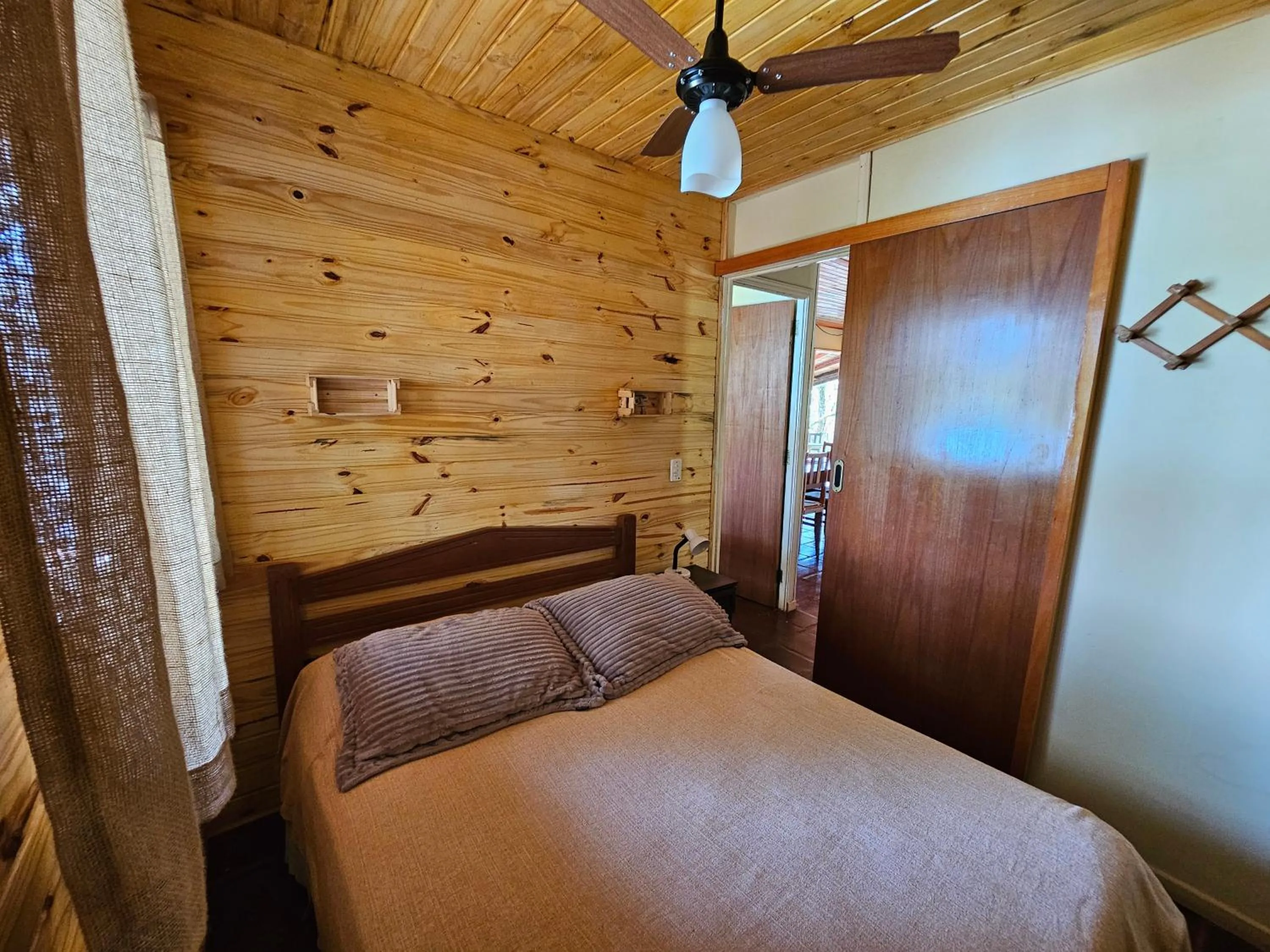 Bed in Chalé Karin Sampaio
