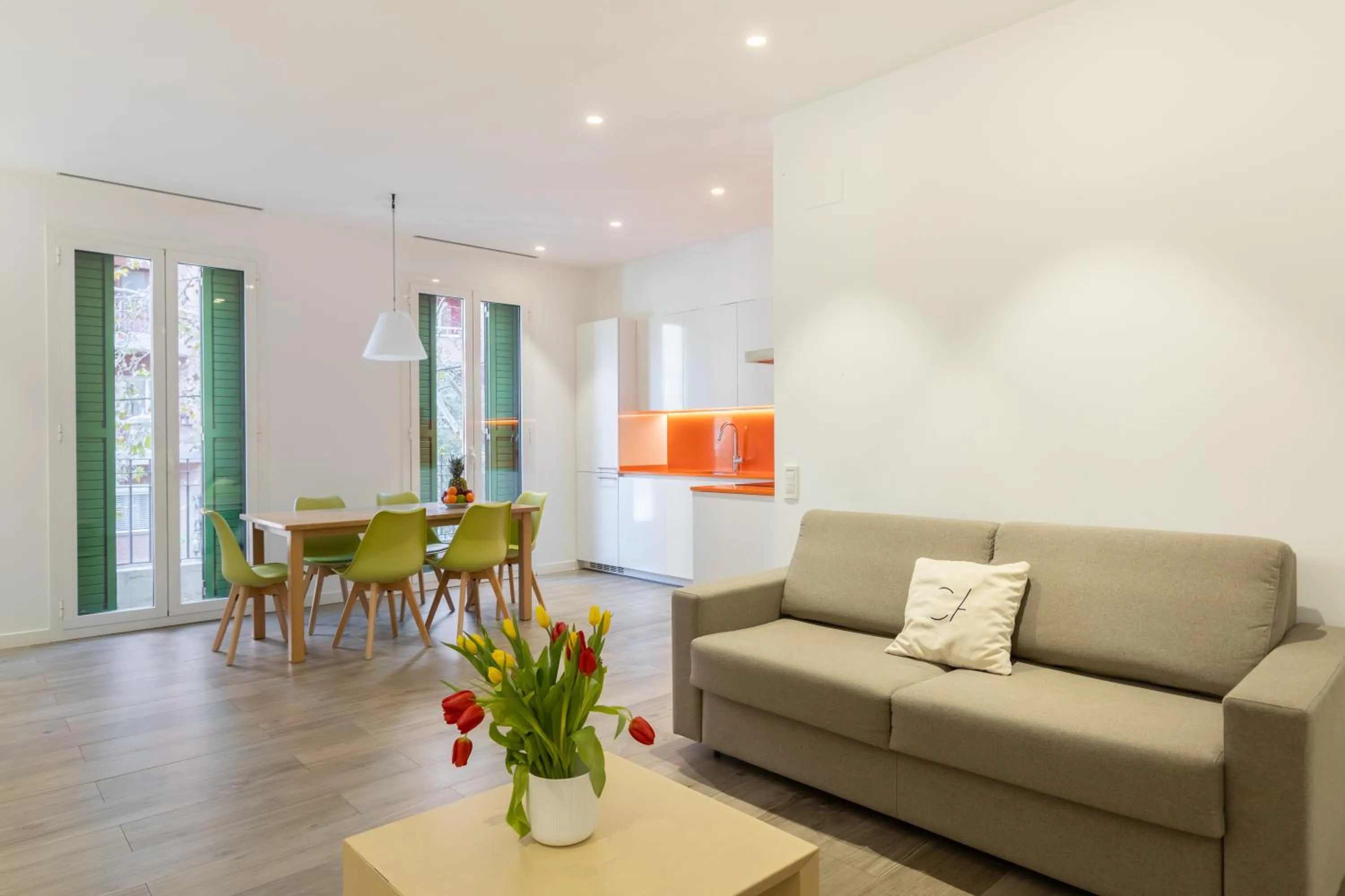 Living room in Cosmo Apartments Marina – Auditori