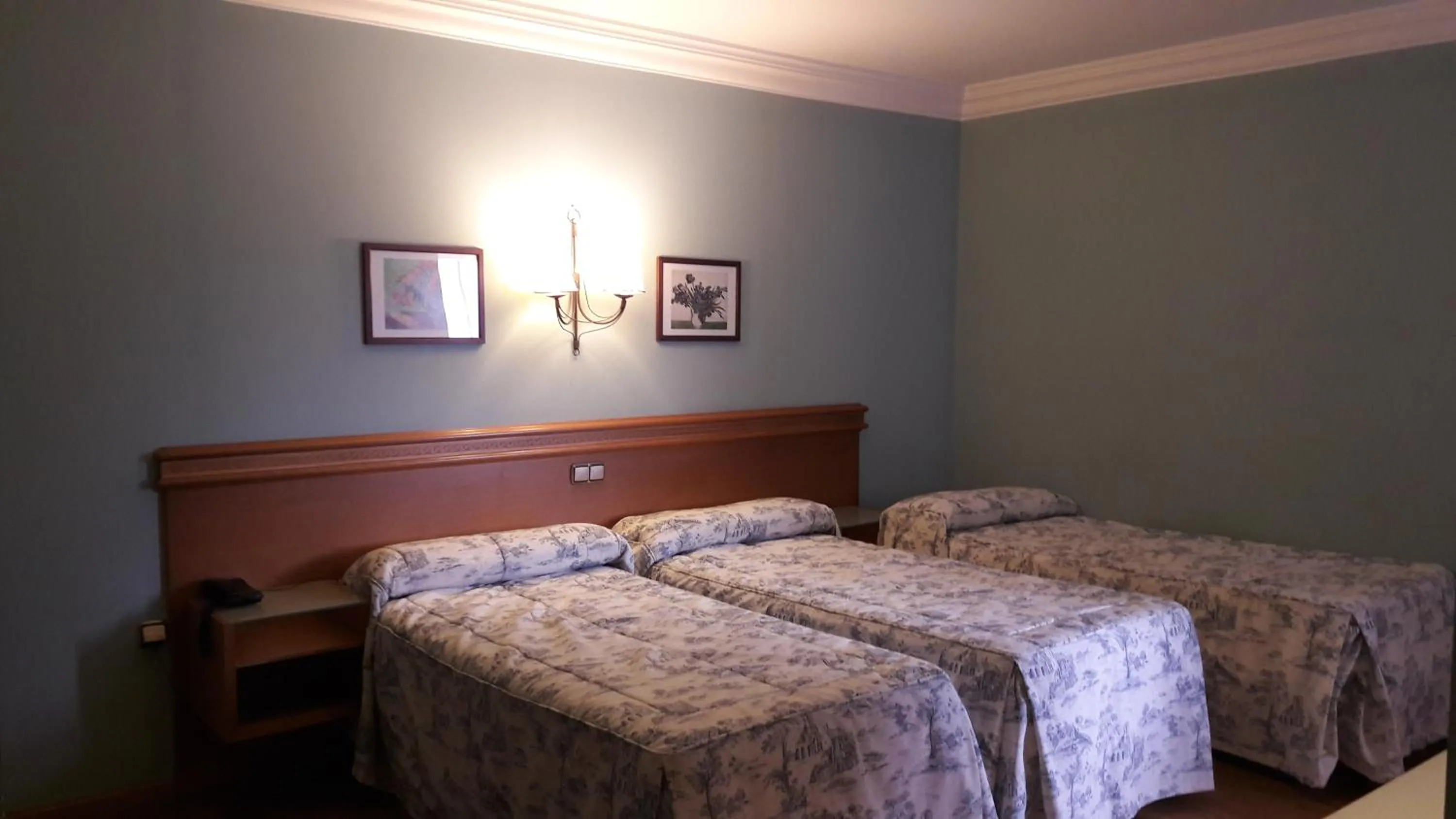 Bed in Hotel Juan Carlos I