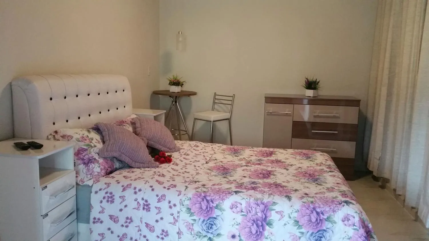 Bed in Pousada Sol Nascente