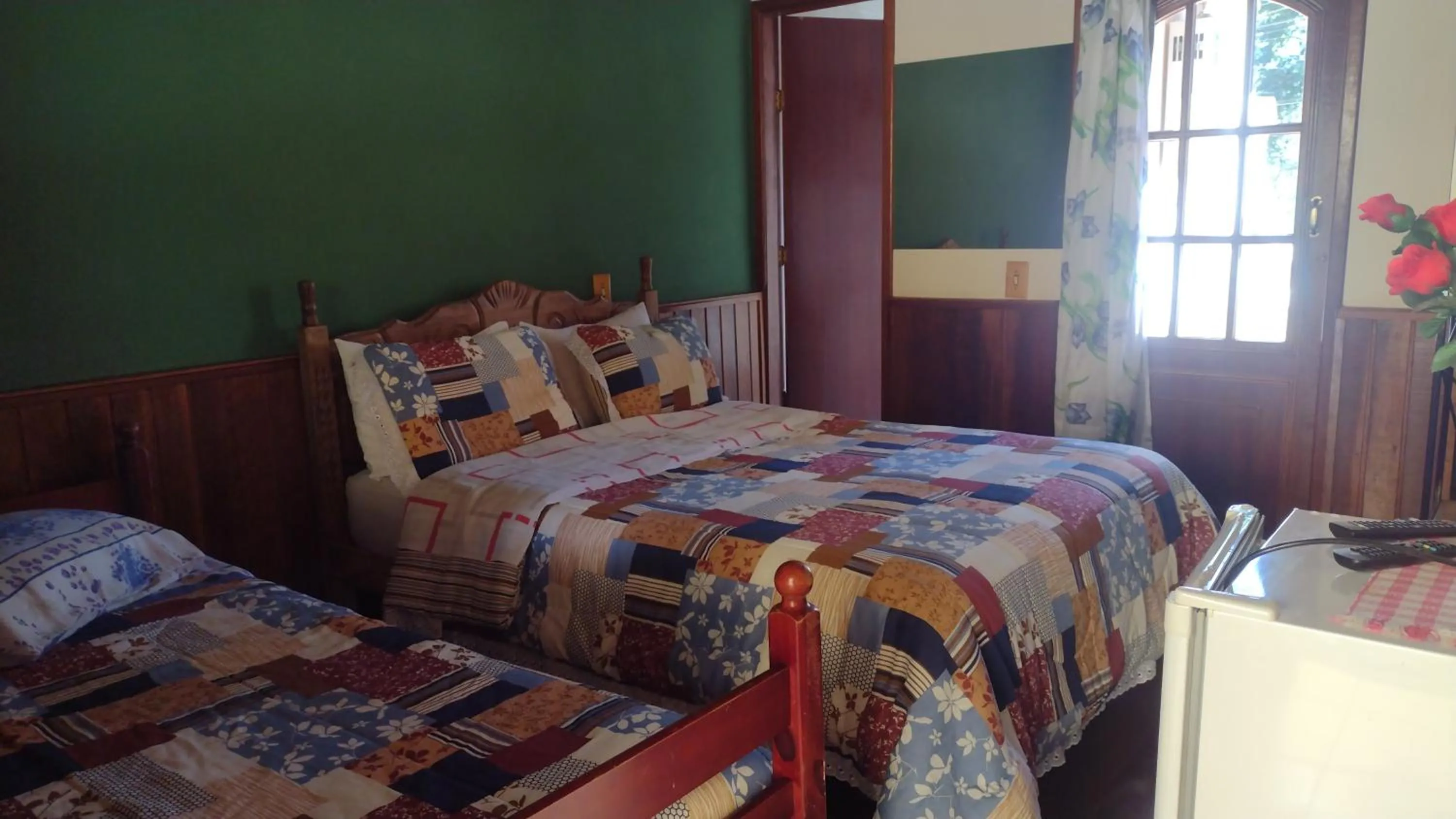 Bed in Pousada Sol Nascente