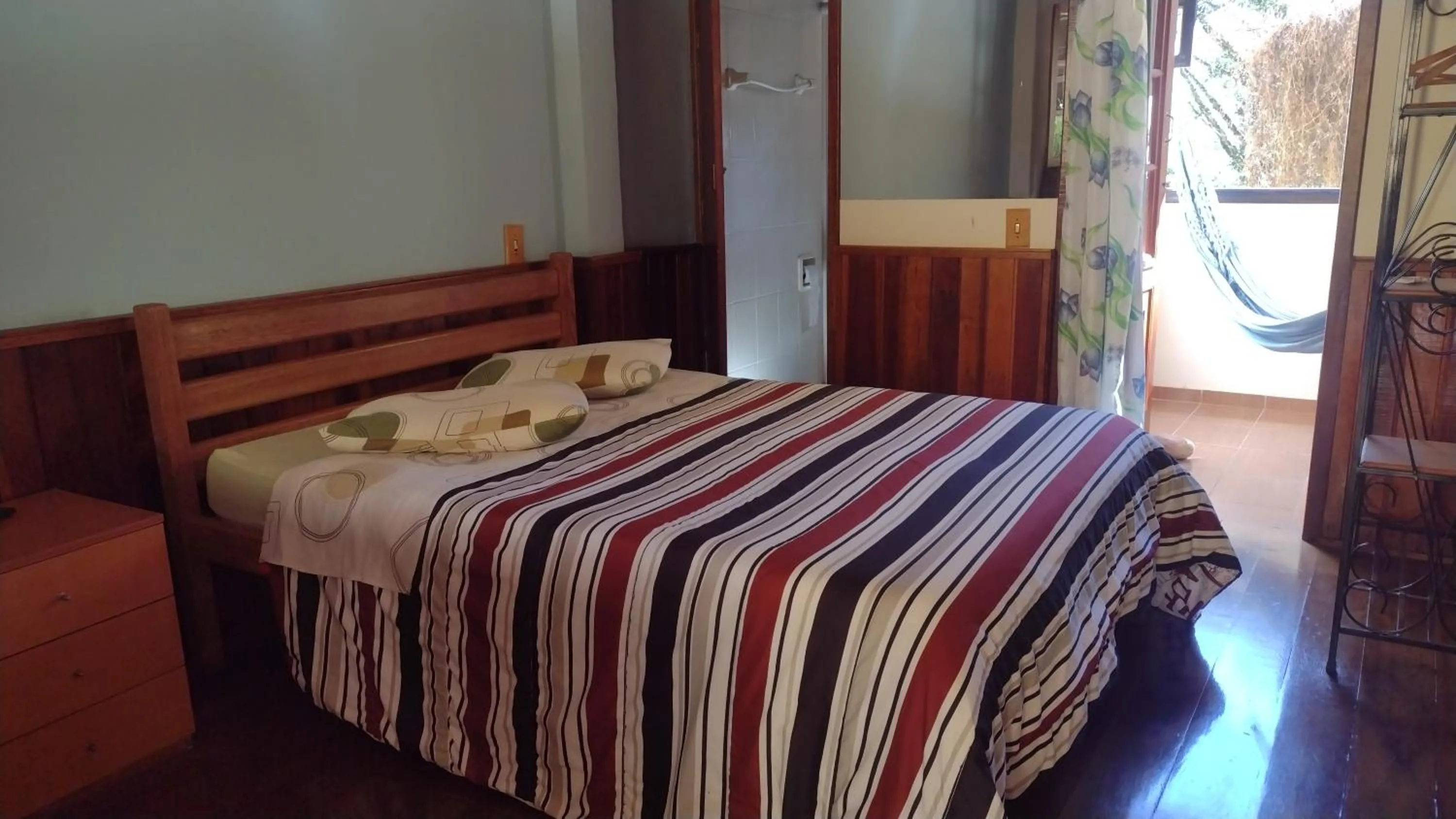 Bed in Pousada Sol Nascente