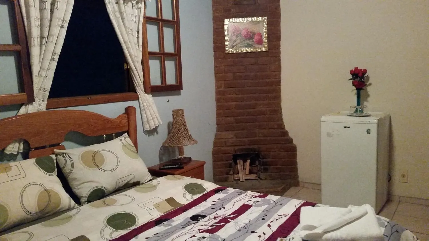 Bed in Pousada Sol Nascente