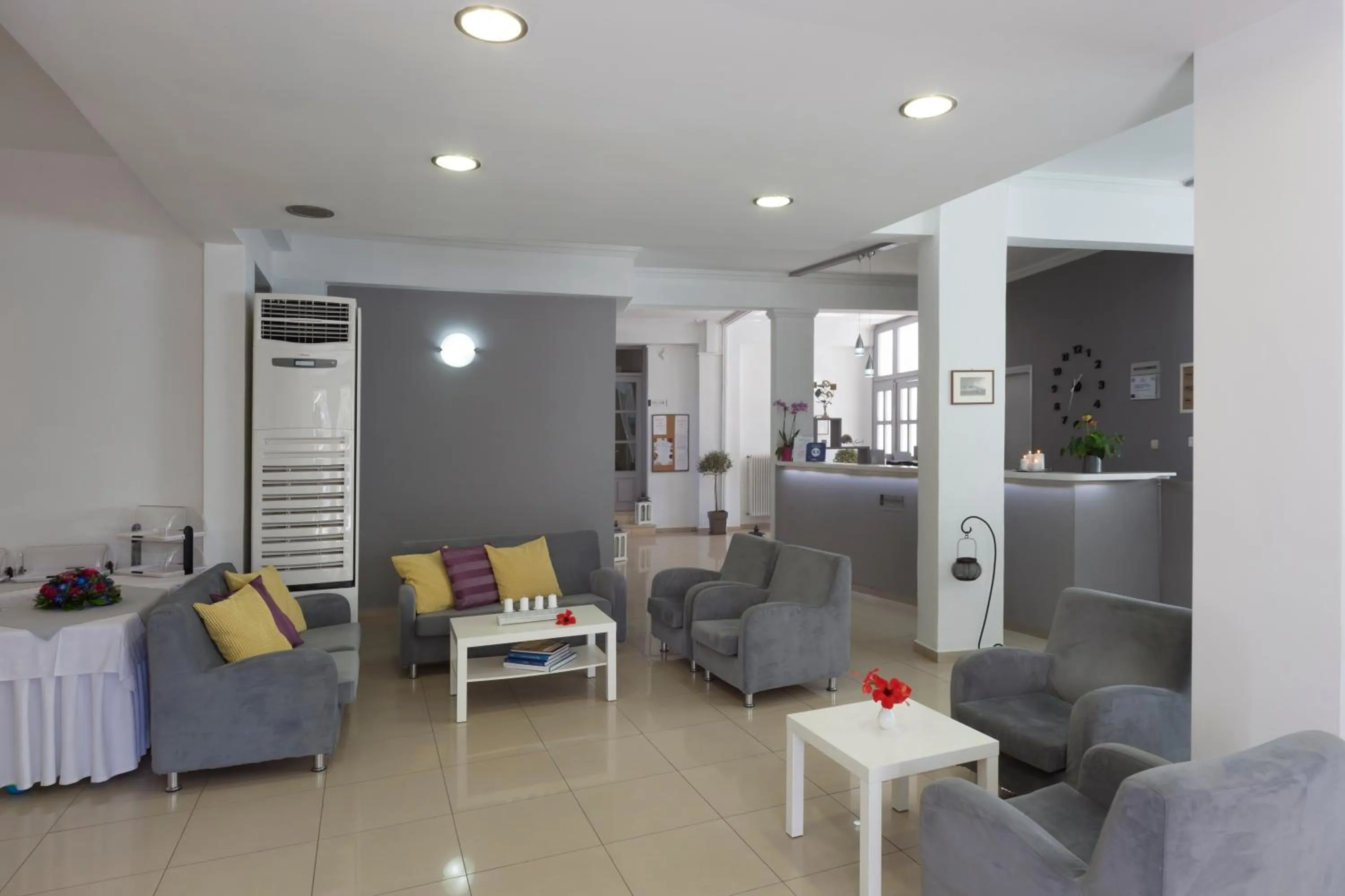 Lobby or reception in Francoise Hotel