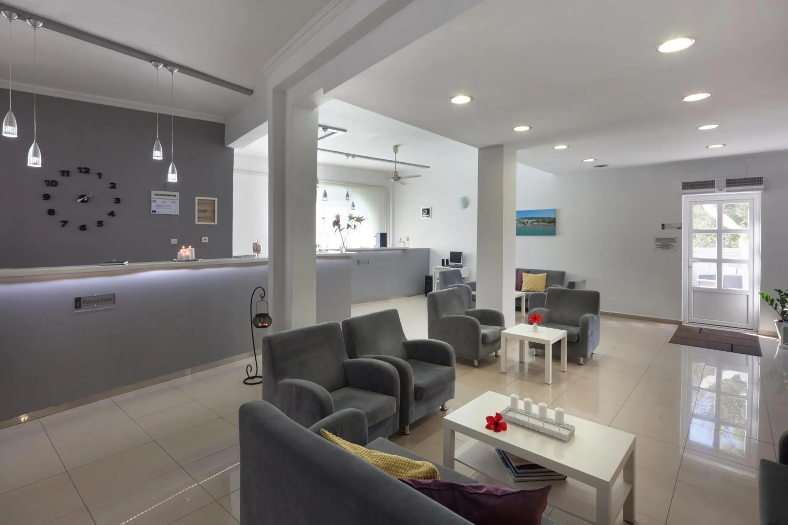 Lobby or reception in Francoise Hotel