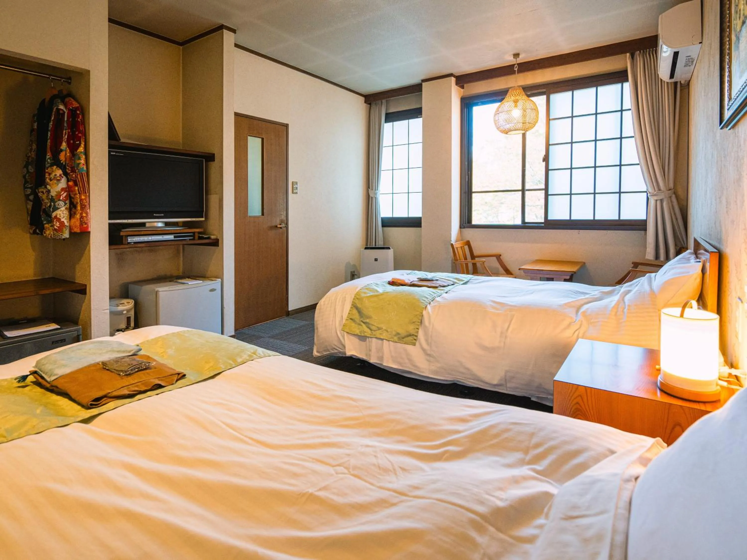 Bedroom, Bed in Hotaru no Yado Sendou