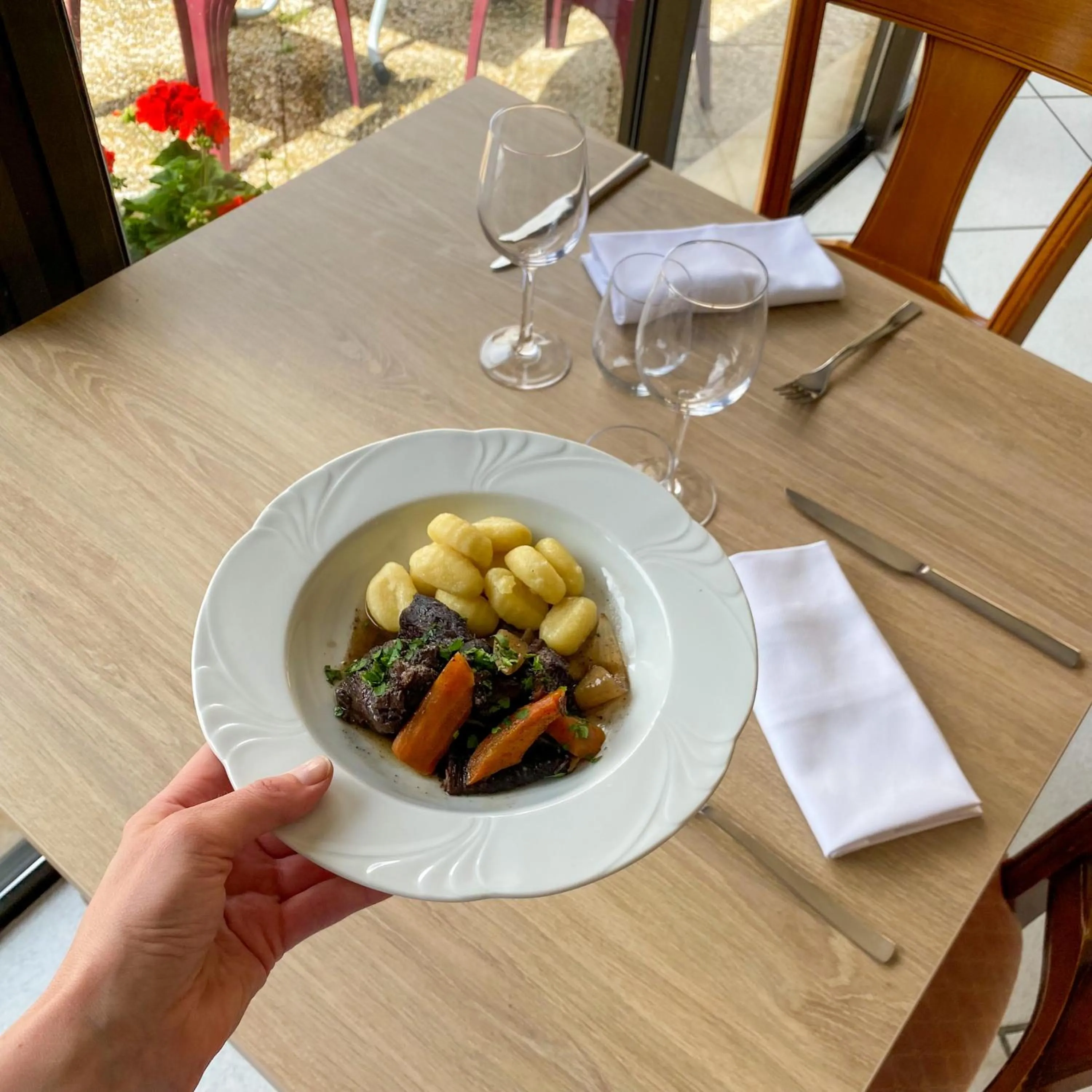 Restaurant/places to eat in Hostellerie Du Chateau