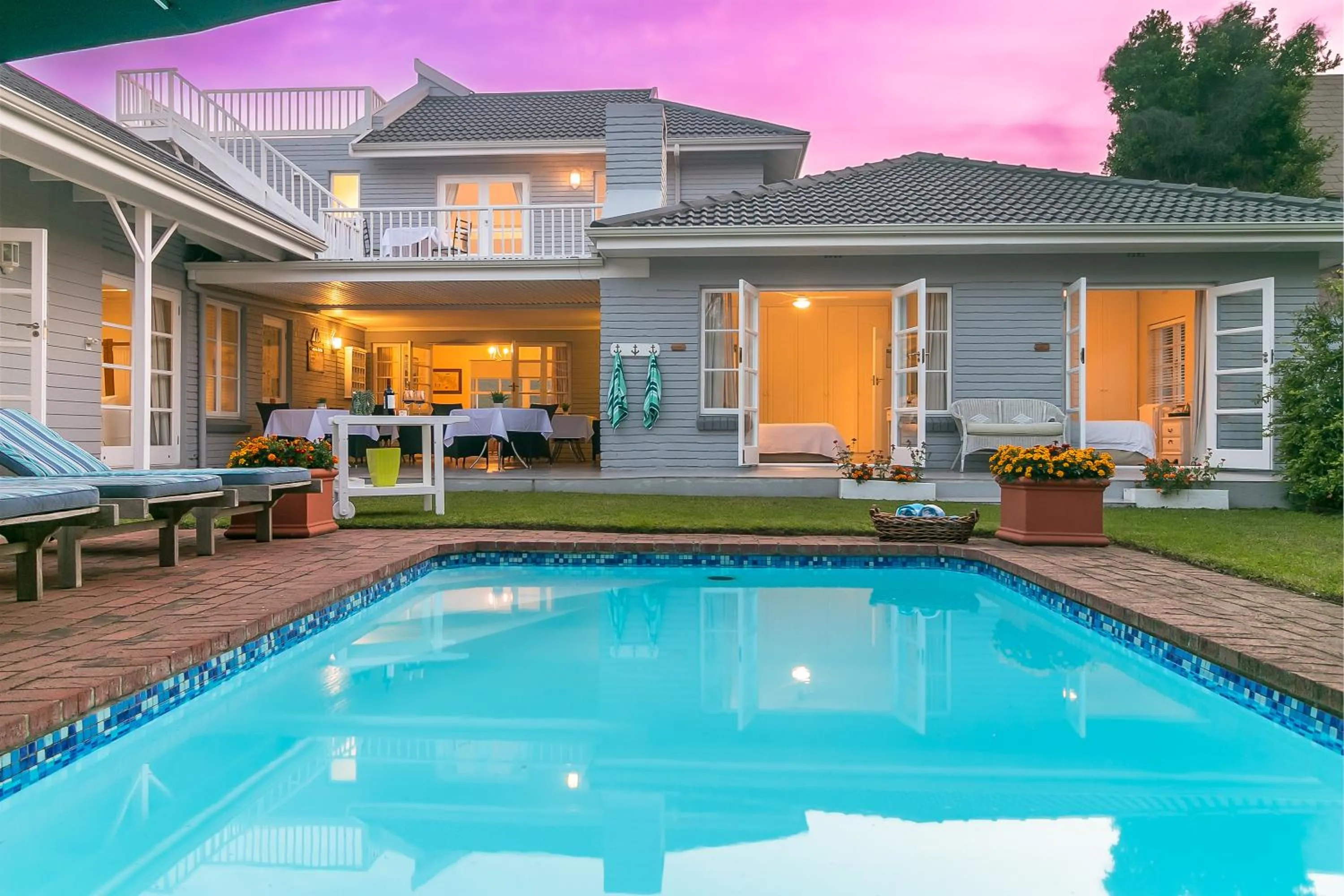 Swimming pool in The Knysna Belle Guest House