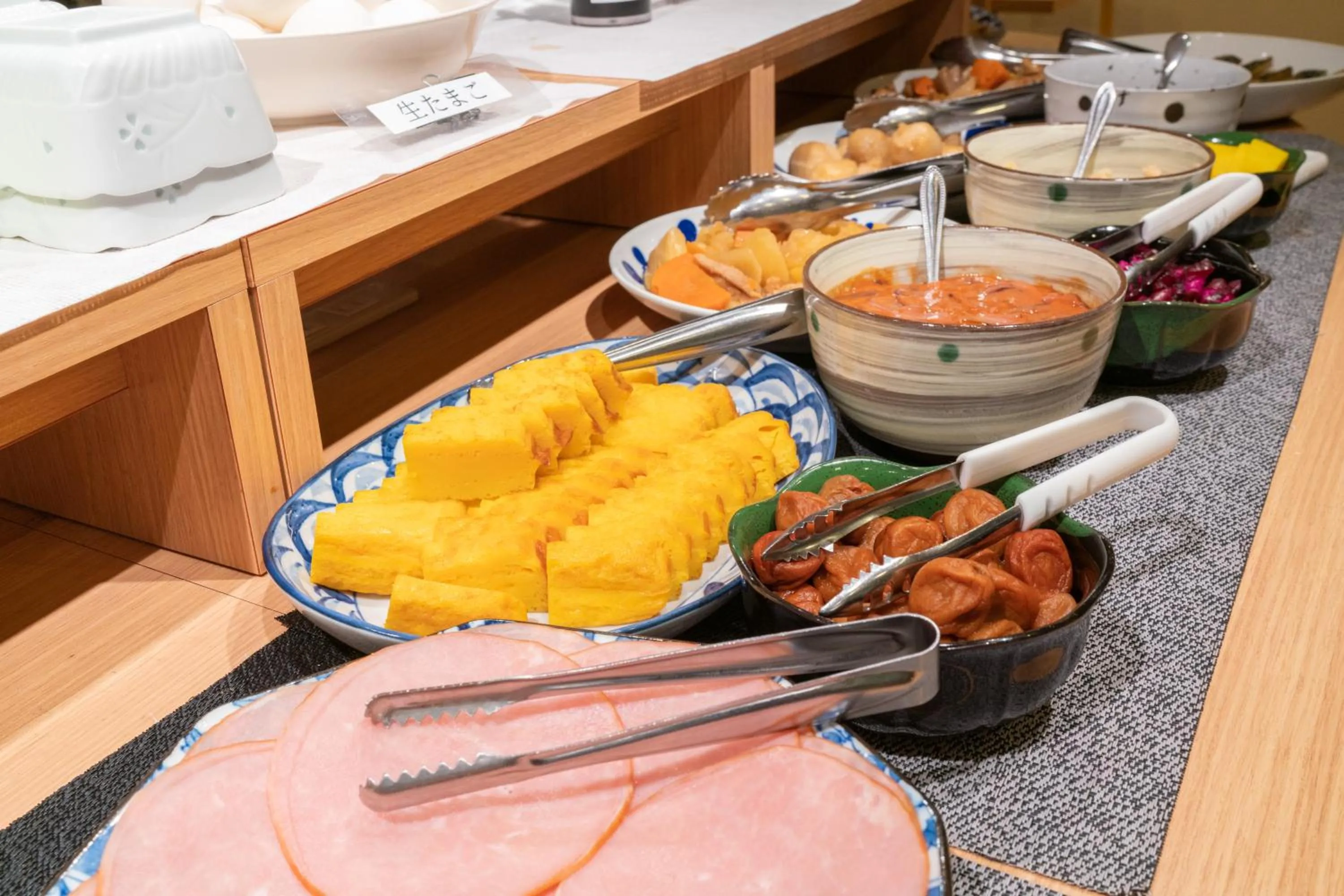 Buffet breakfast in Hotel Liberte Asahikawa