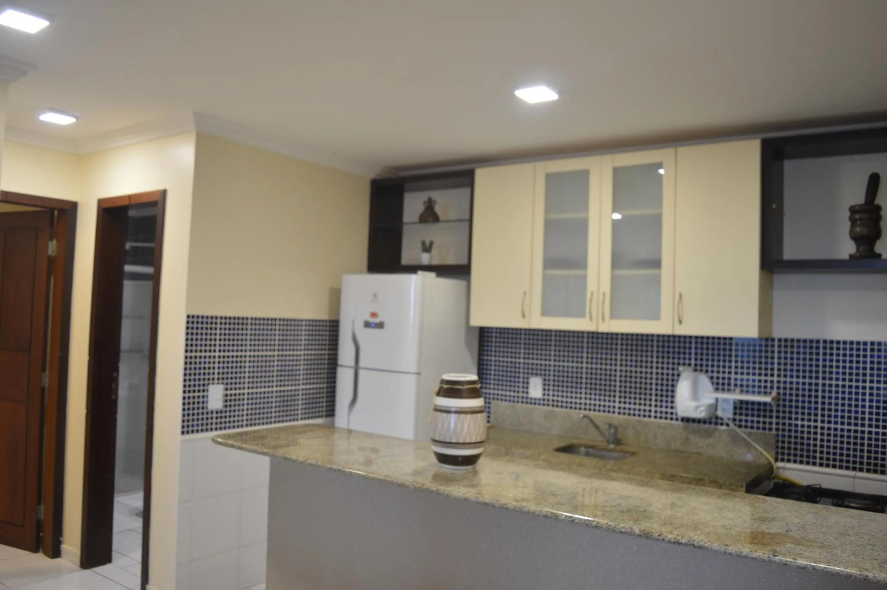 Kitchen or kitchenette in Hotel Pousada Azzurra