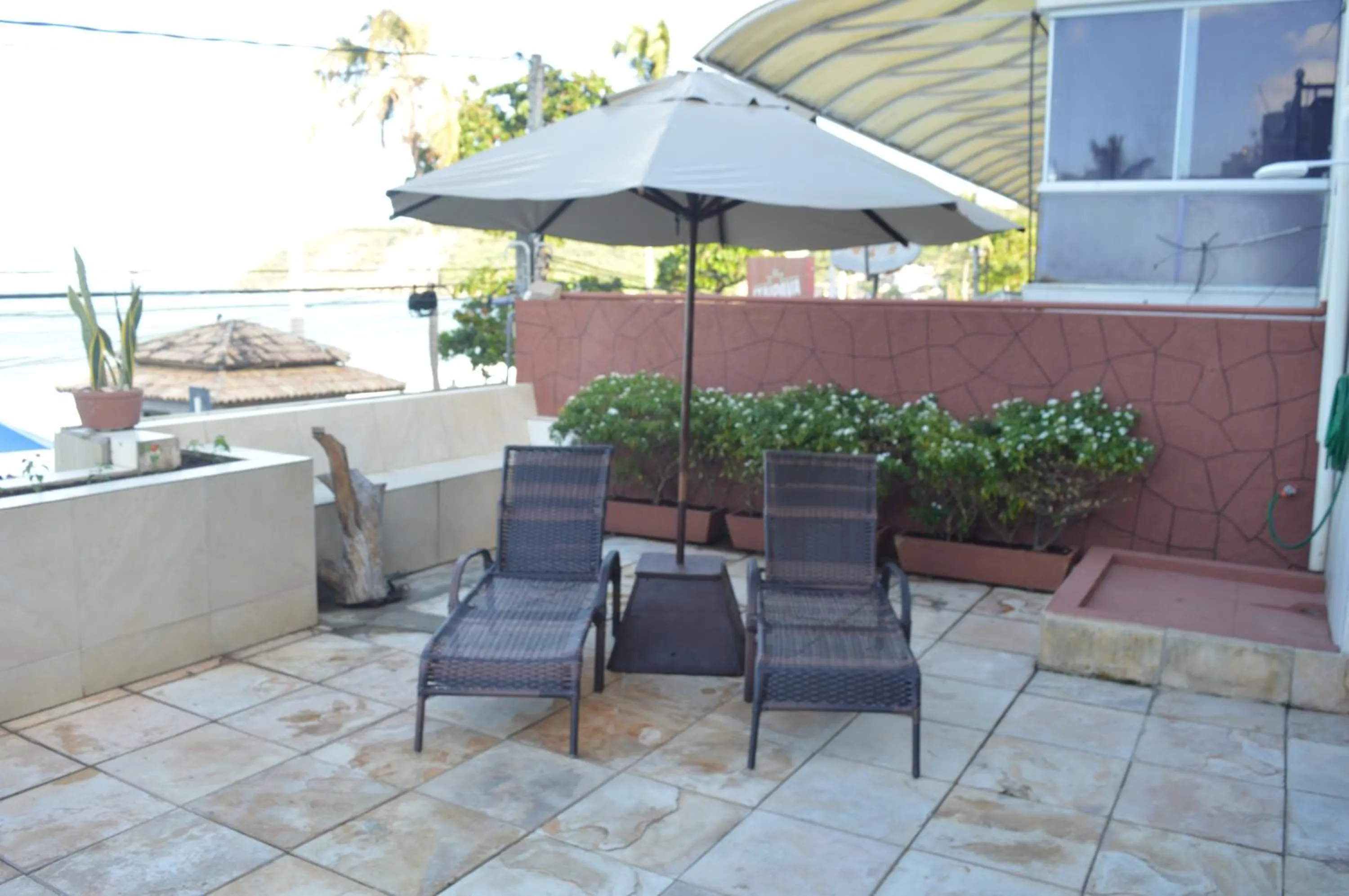 Balcony/Terrace in Hotel Pousada Azzurra