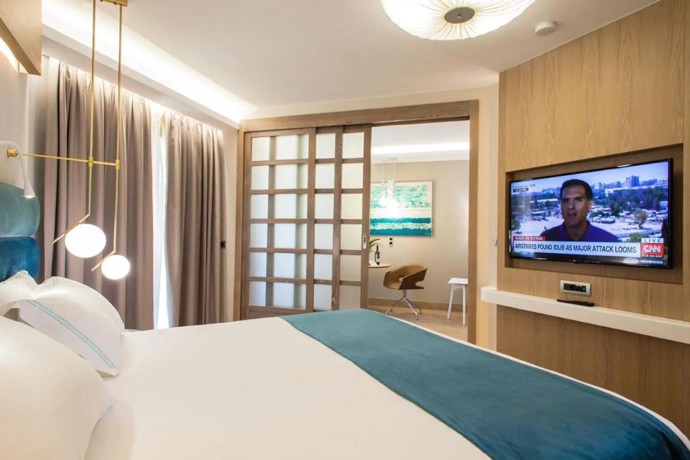 Bedroom, Bed in Anthemus Sea Beach Hotel and Spa