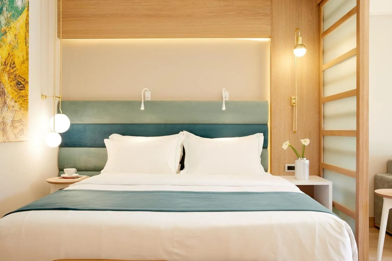 Garden view, Bed in Anthemus Sea Beach Hotel and Spa