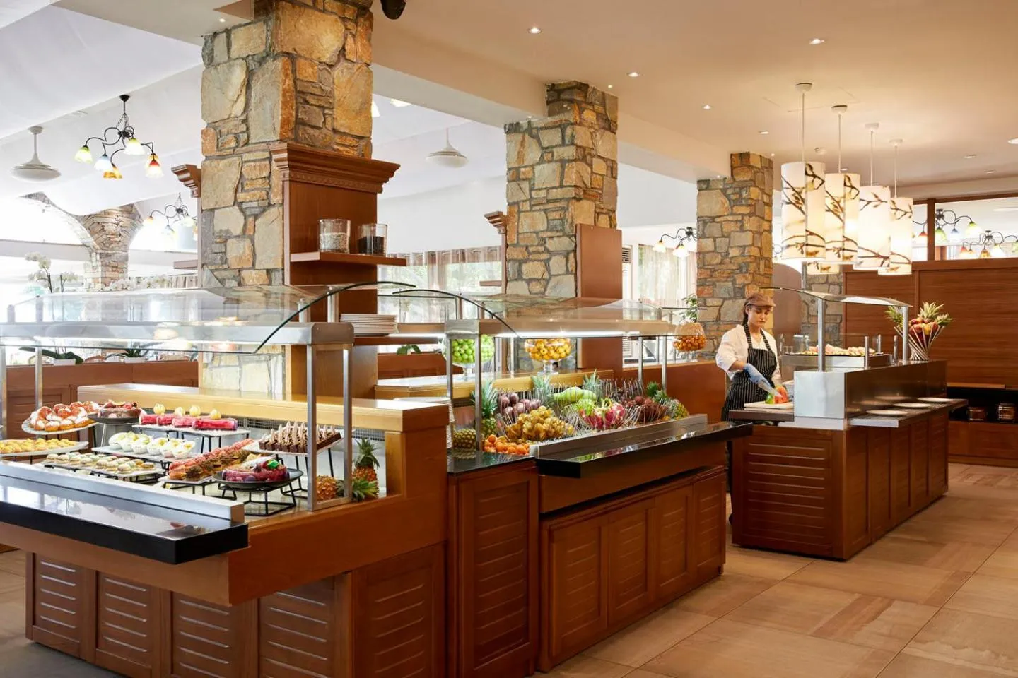 Breakfast in Anthemus Sea Beach Hotel and Spa