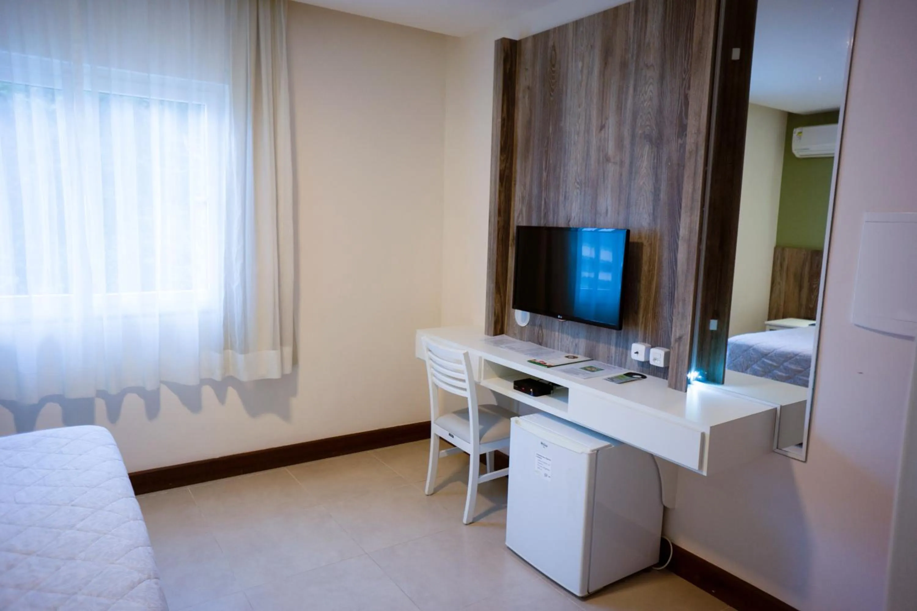 Bed in Pousada Aguas Claras