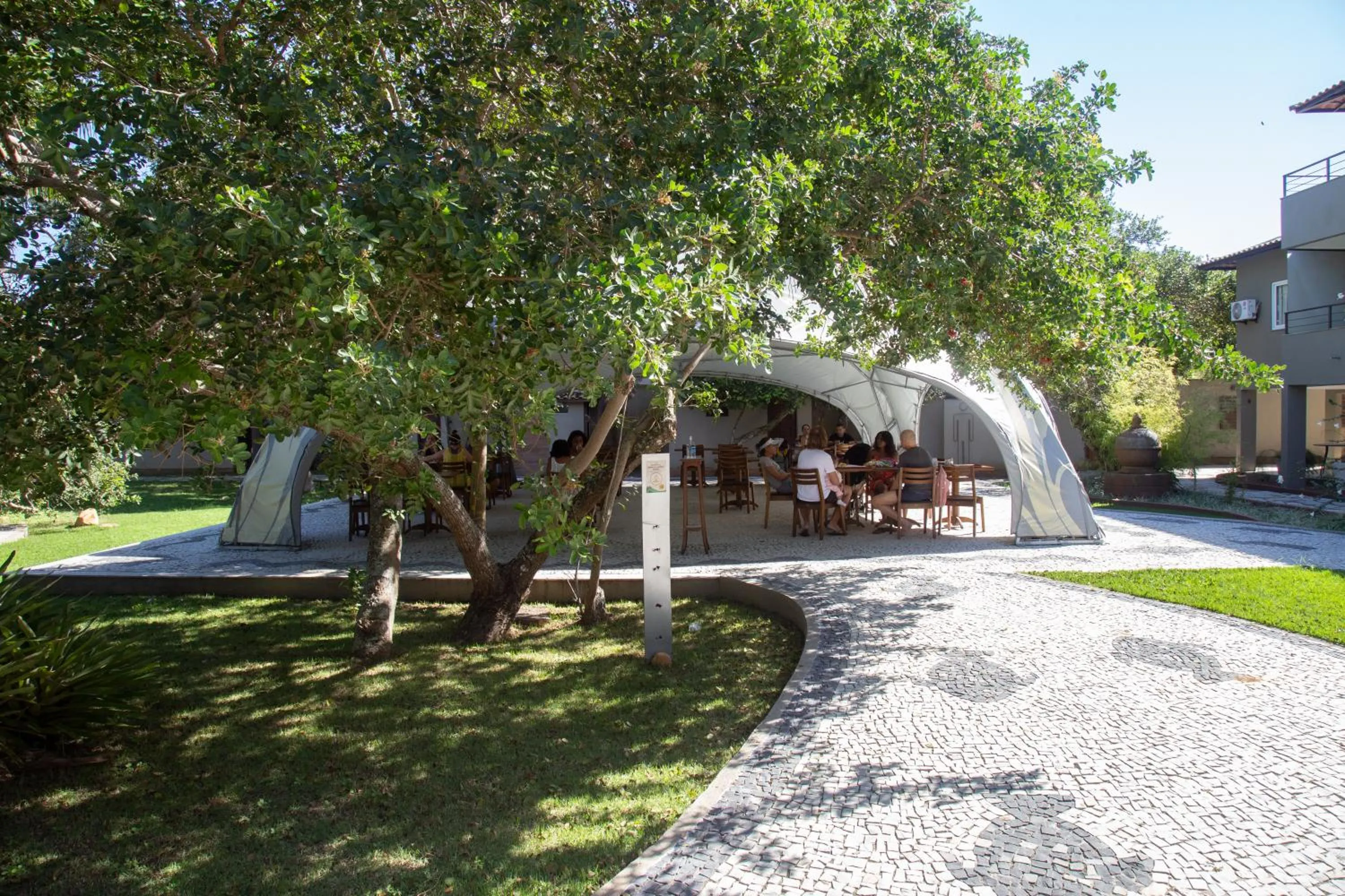 Garden in Pousada Aguas Claras