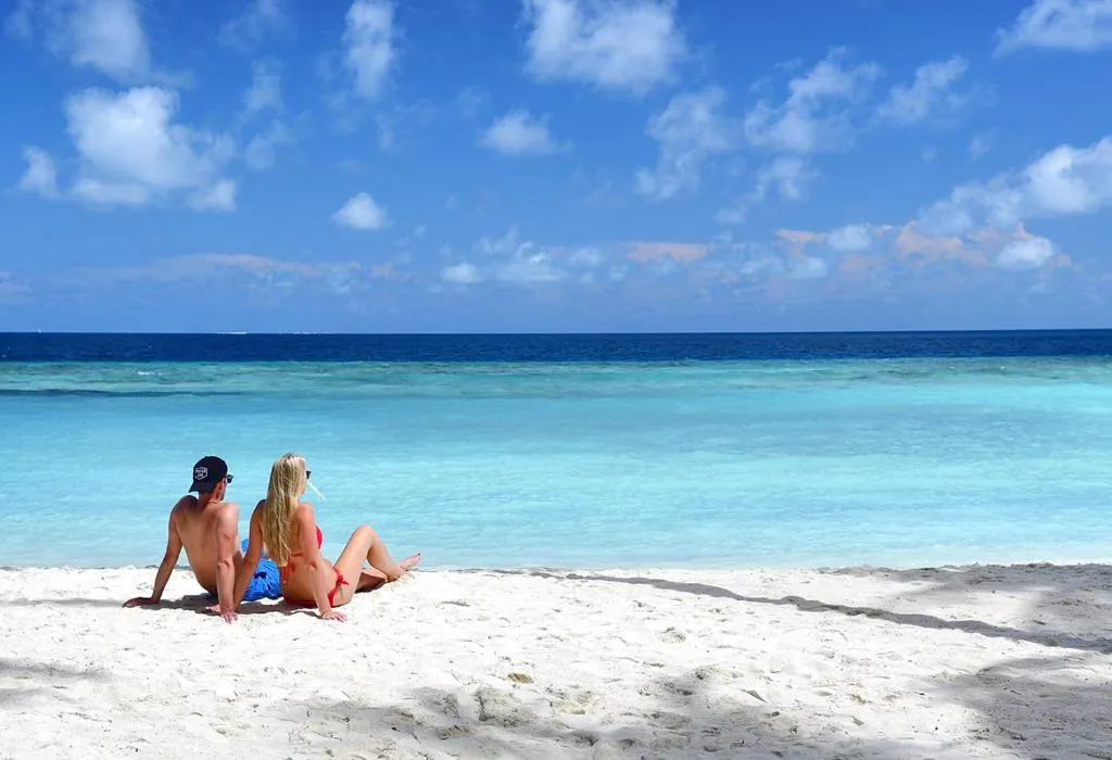 Natural landscape in Velana Beach Hotel Maldives