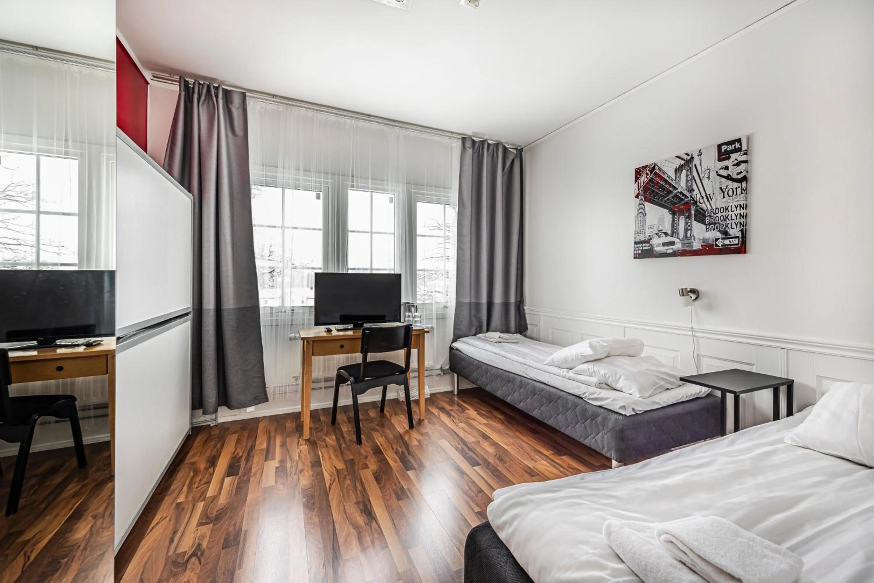 Bed in Sure Hotel by Best Western Vilsta Sporthotell