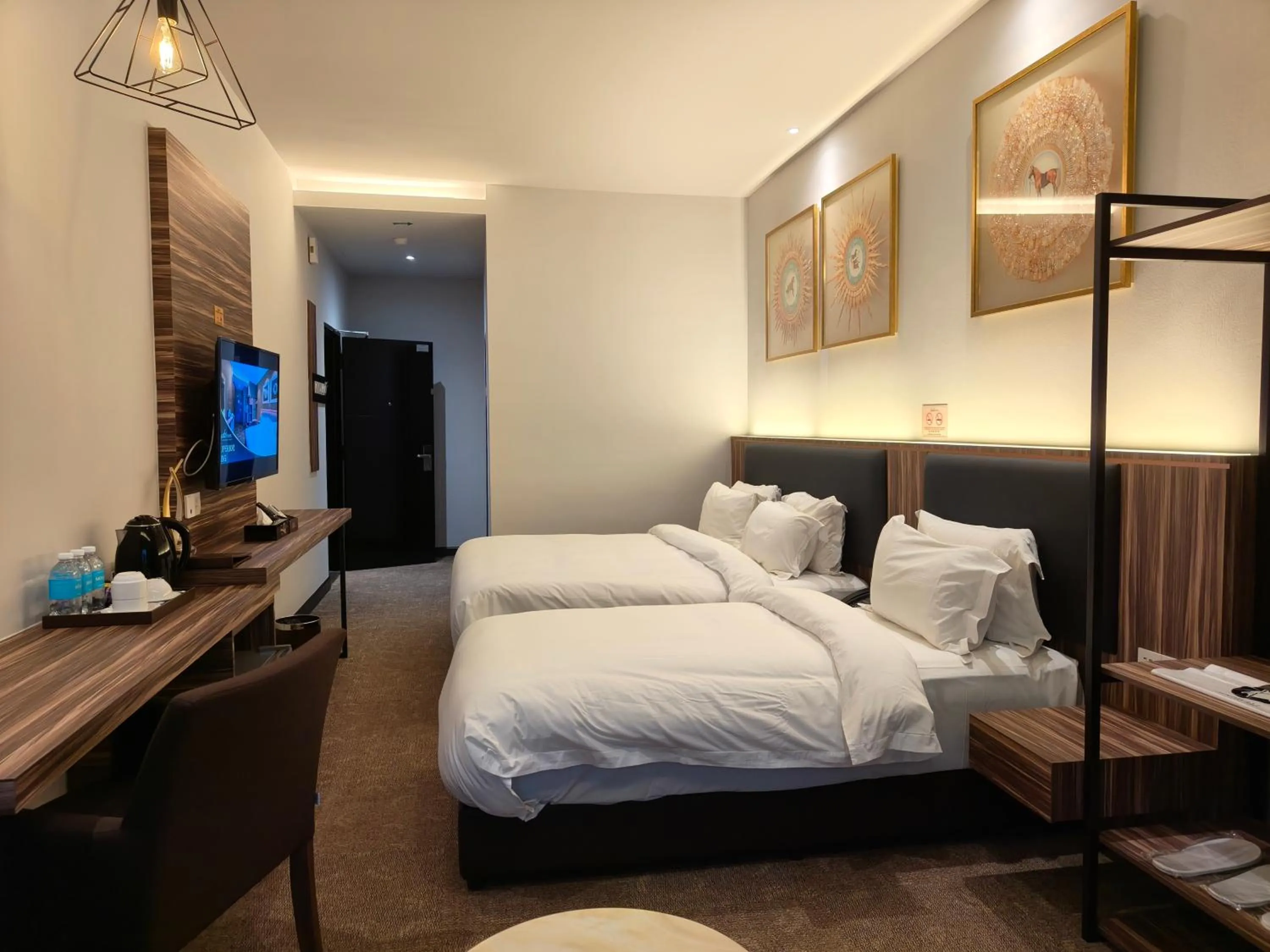 Bed in Asiatic Hotel