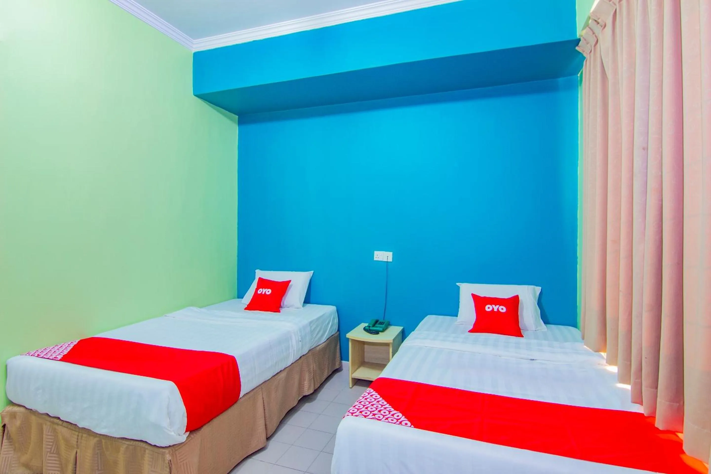 Bedroom, Bed in Hotel O New Sabah