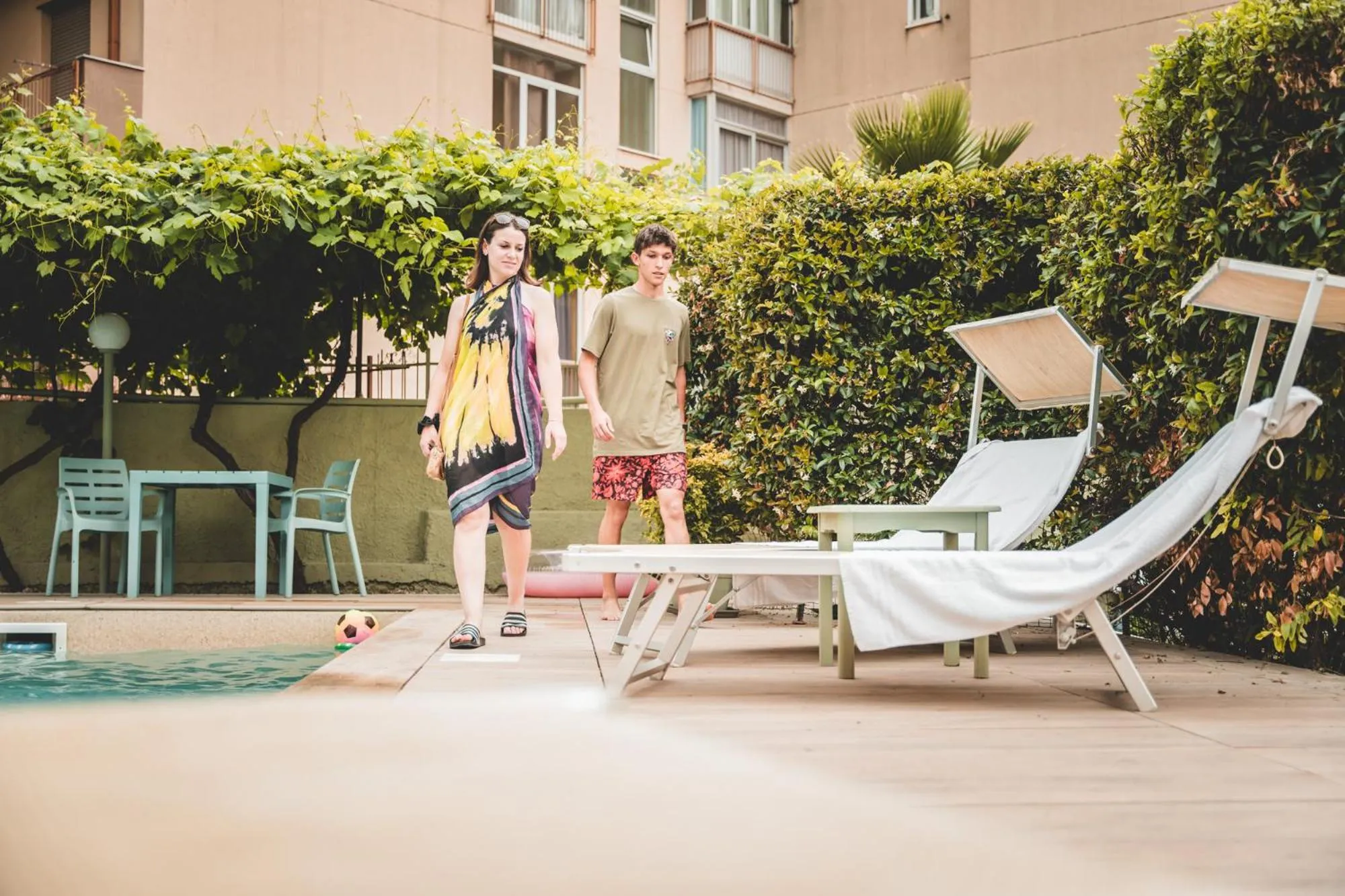 Swimming pool in Residence Holidays