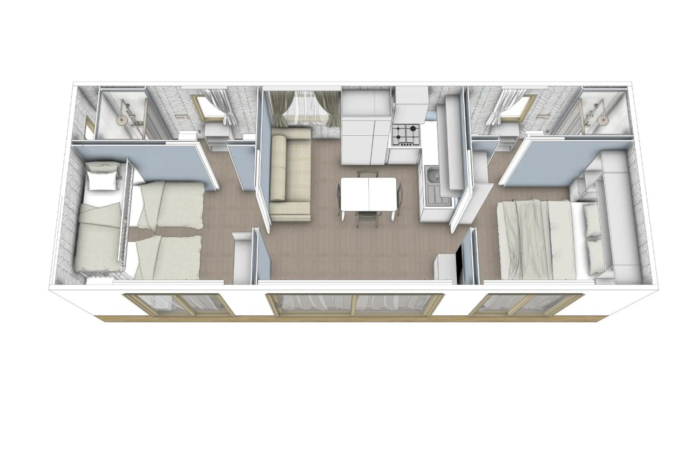 Floor plan in Residence Holidays