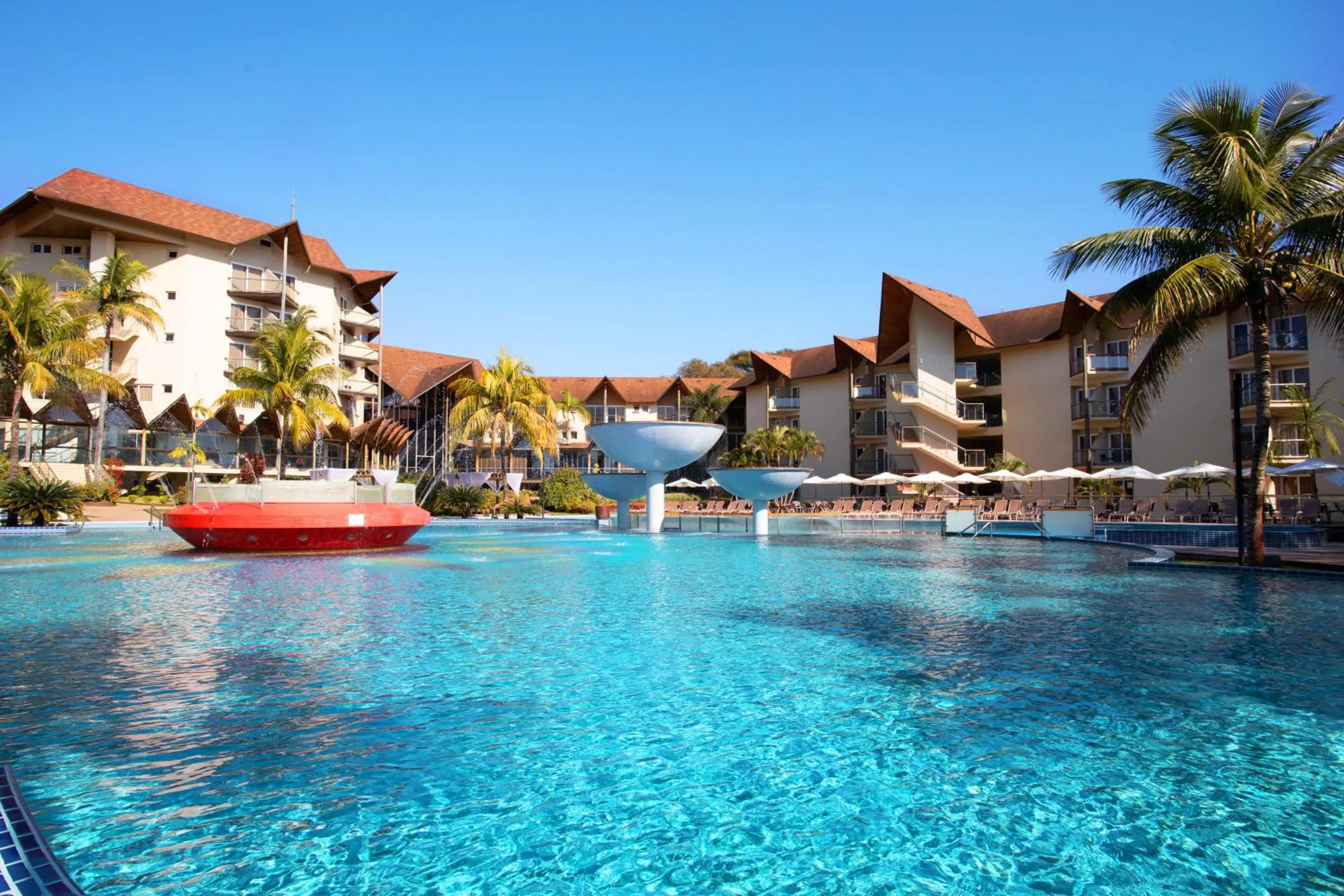 Pool view in Recanto Cataratas - Thermas, Resort e Convention
