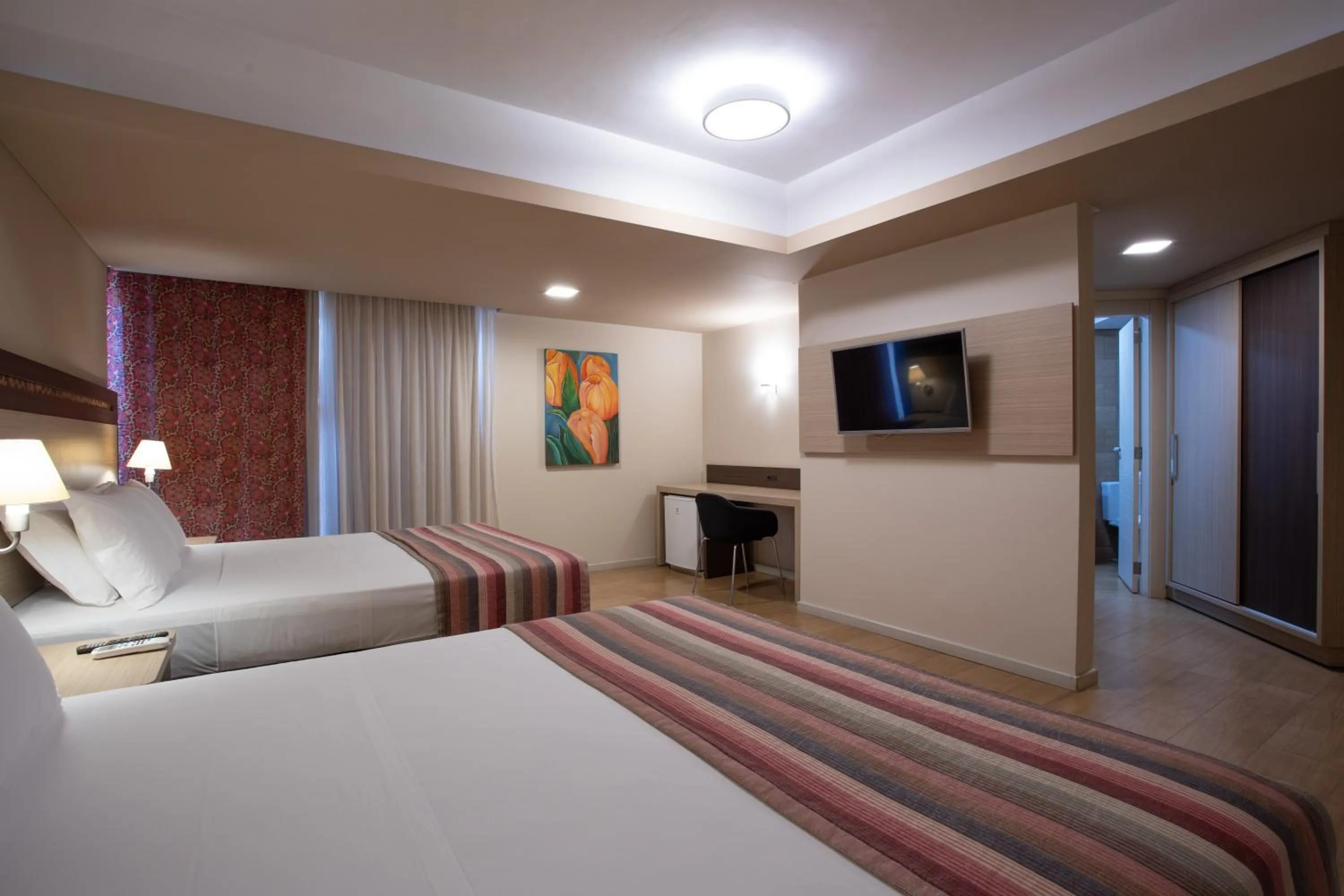 Bed in Recanto Cataratas - Thermas, Resort e Convention