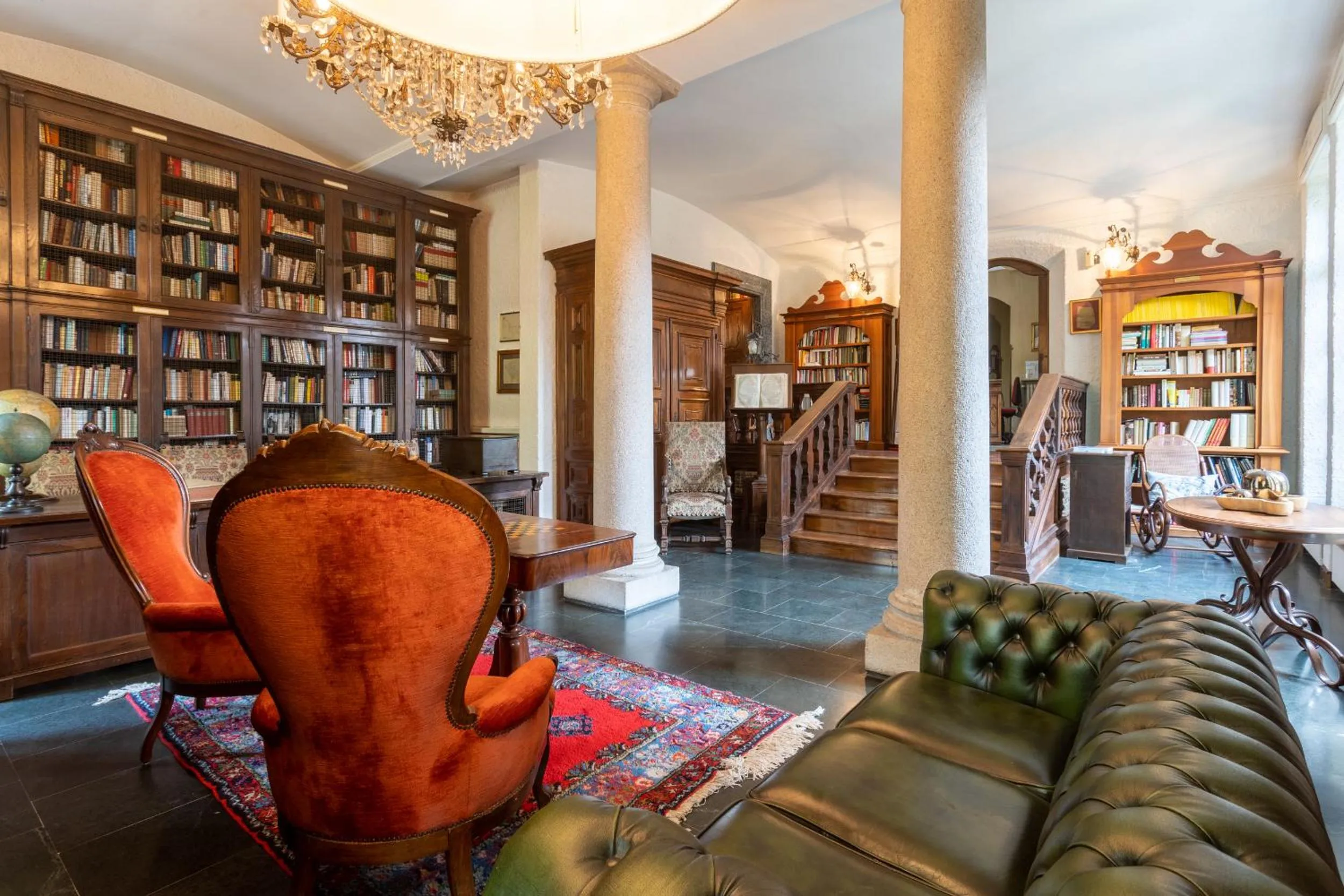Library in Ronco Dell'Abate - Lake Como Relais B&B