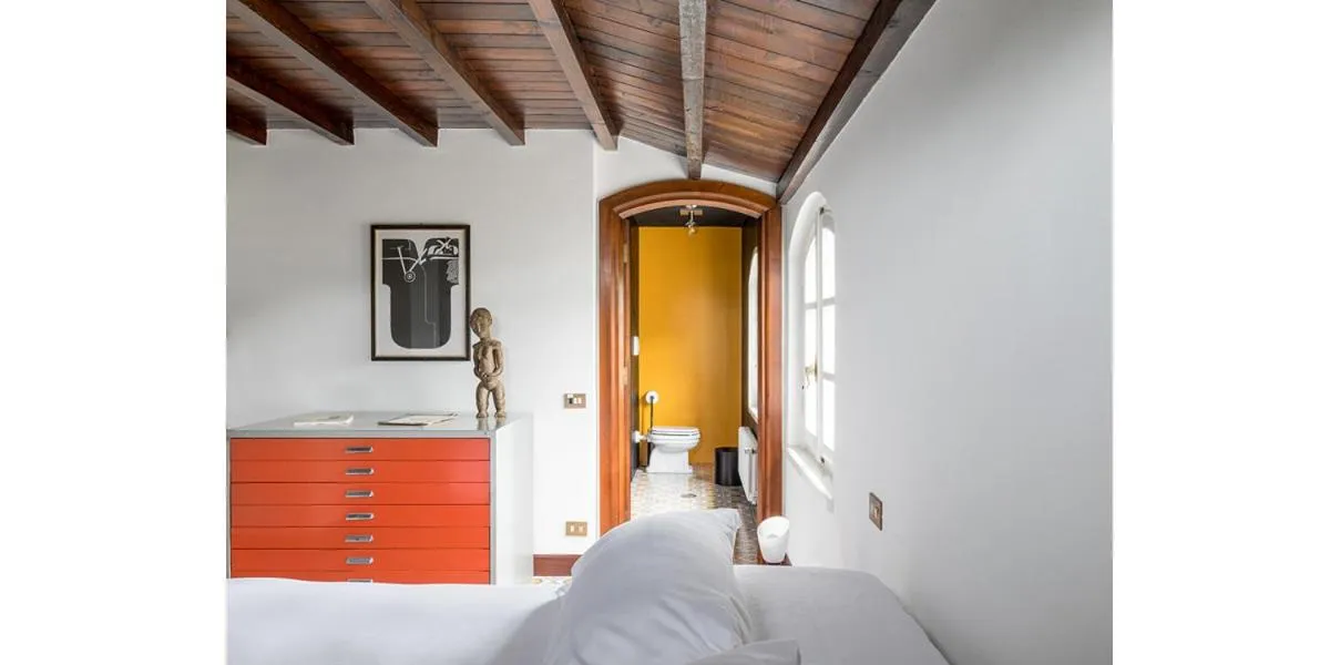 Photo of the whole room, Bed in Ronco Dell'Abate - Lake Como Relais B&B