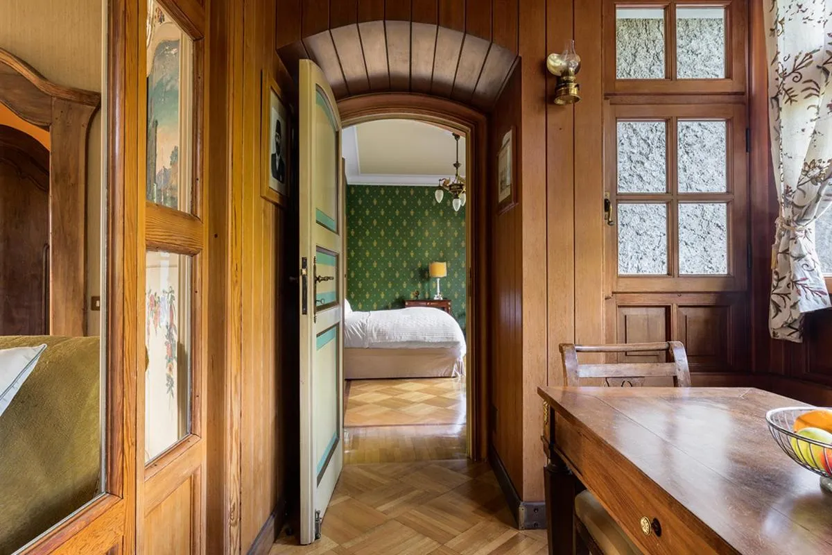 Bedroom, Bed in Ronco Dell'Abate - Lake Como Relais B&B