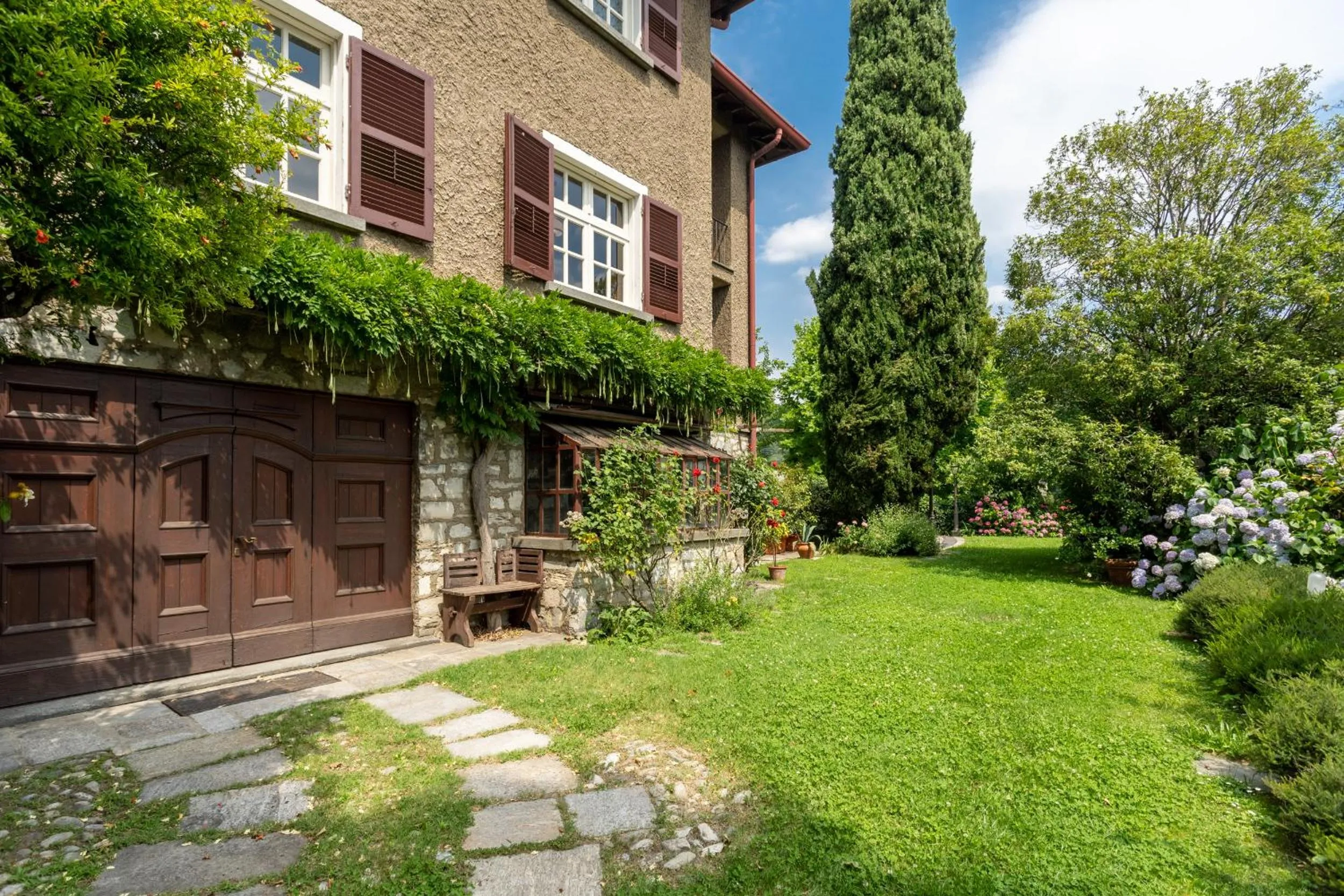 Garden in Ronco Dell'Abate - Lake Como Relais B&B