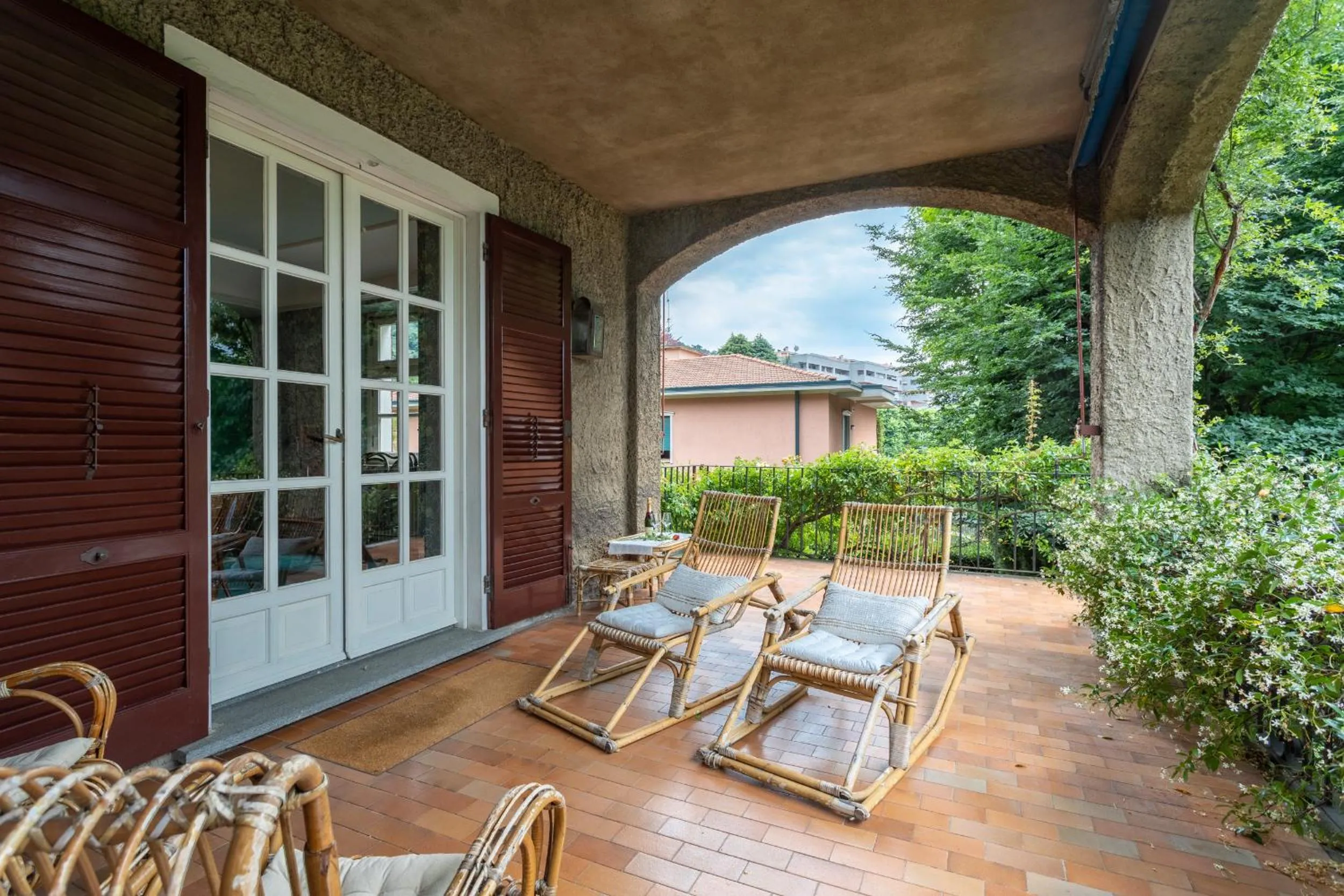 Balcony/Terrace in Ronco Dell'Abate - Lake Como Relais B&B