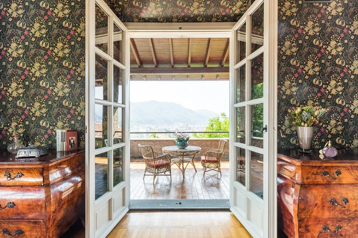 Balcony/Terrace in Ronco Dell'Abate - Lake Como Relais B&B