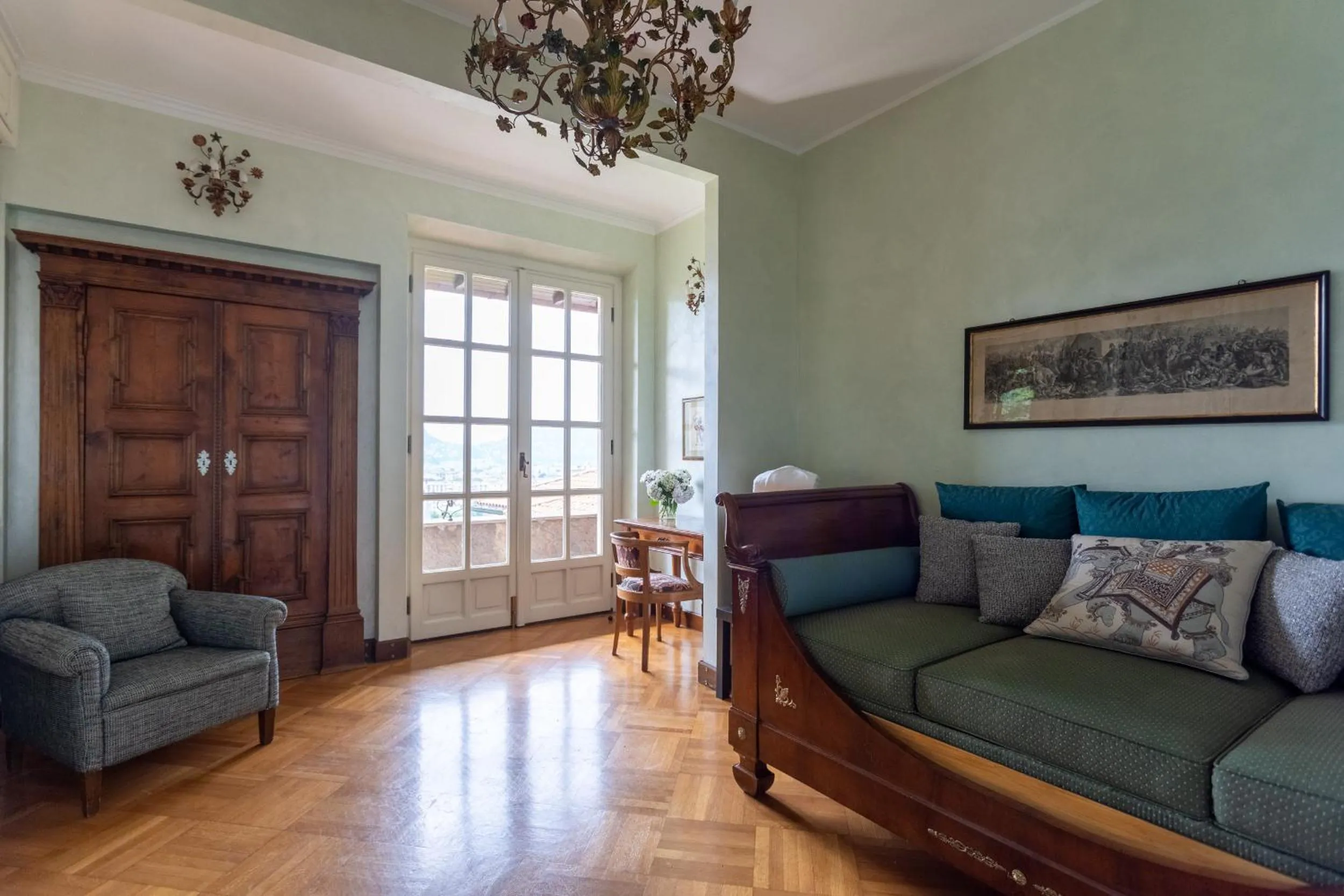 Bedroom in Ronco Dell'Abate - Lake Como Relais B&B