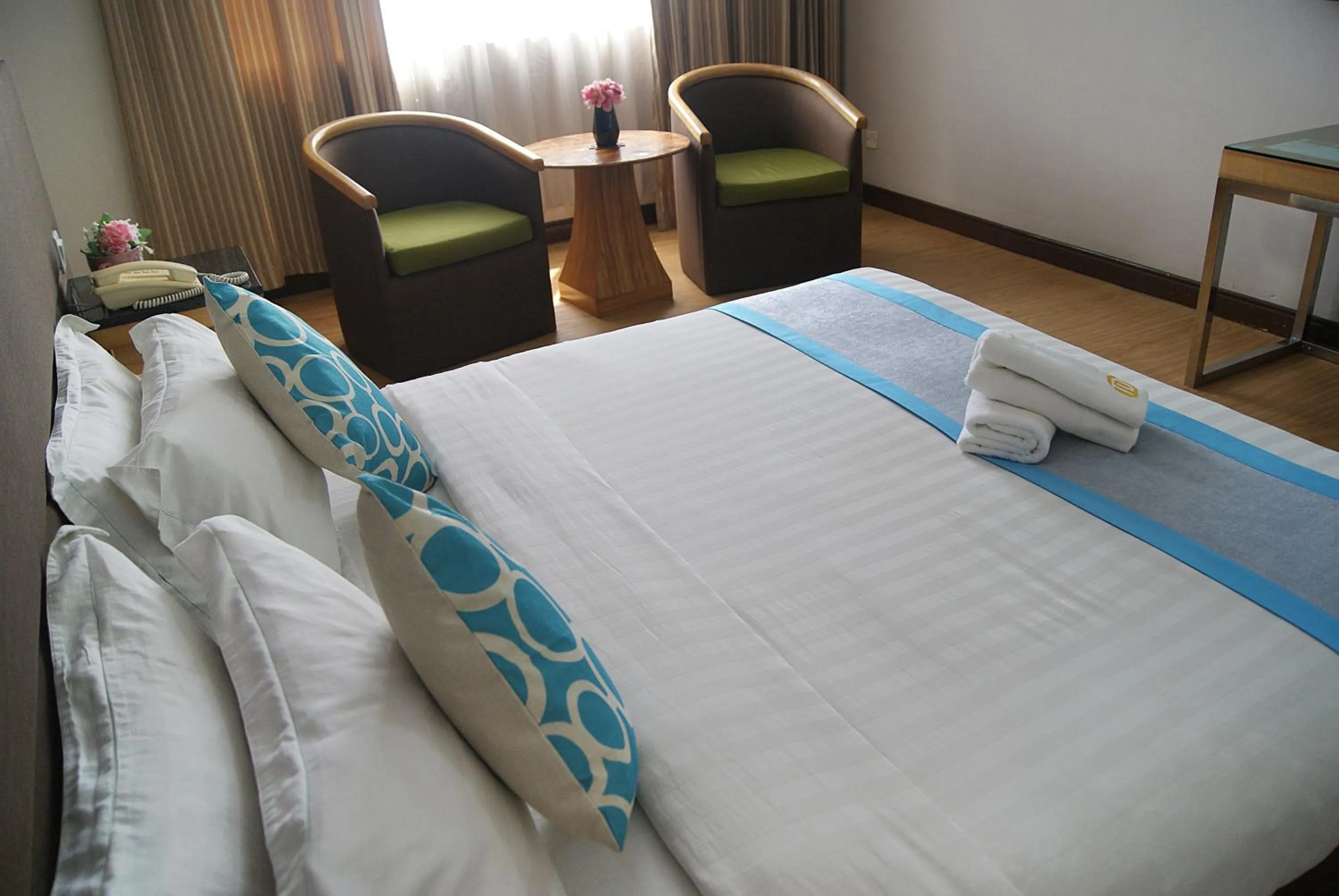 Bed in Tang Dynasty Hotel