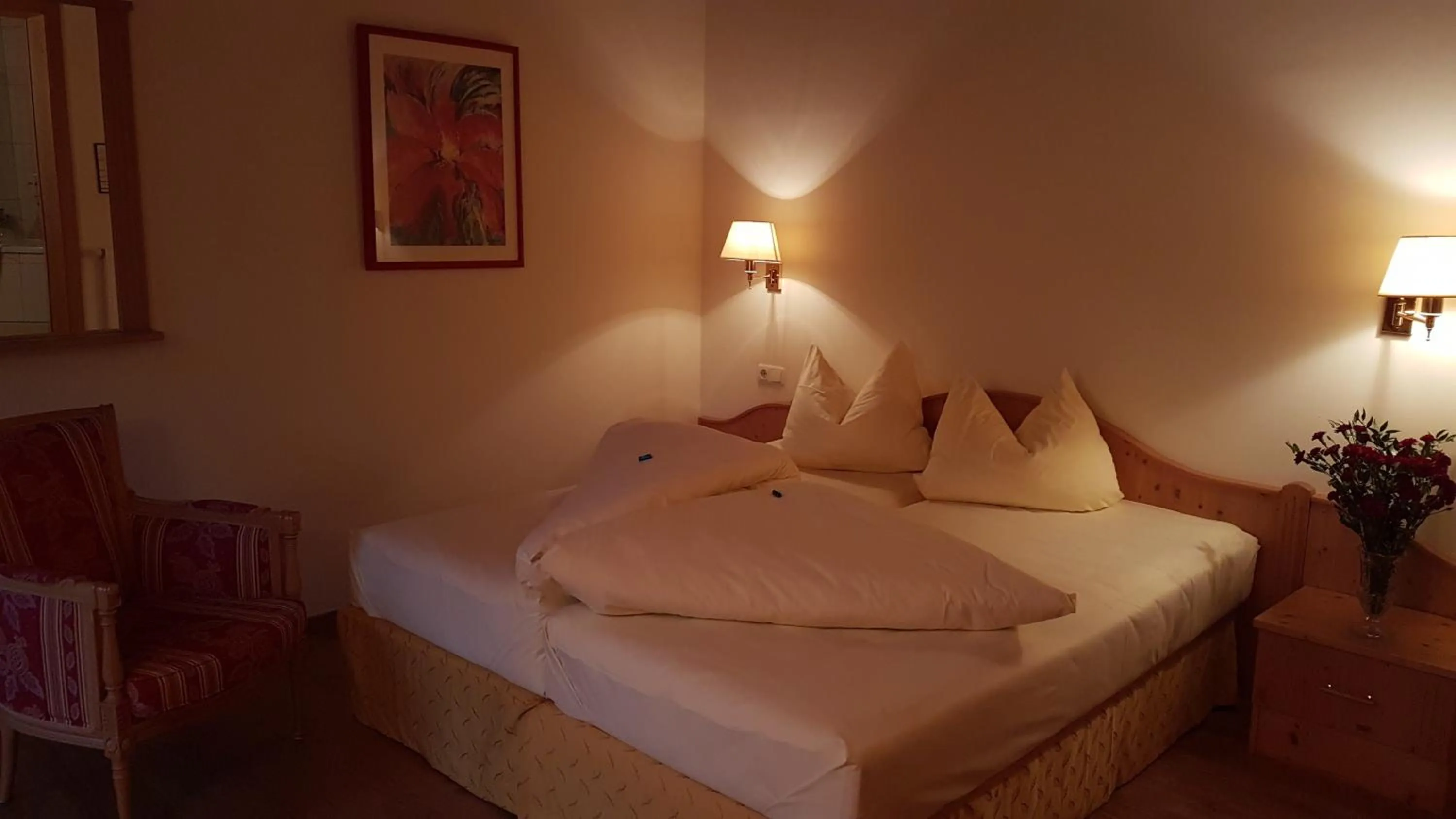 Bed in Golf- und Sporthotel Moarhof