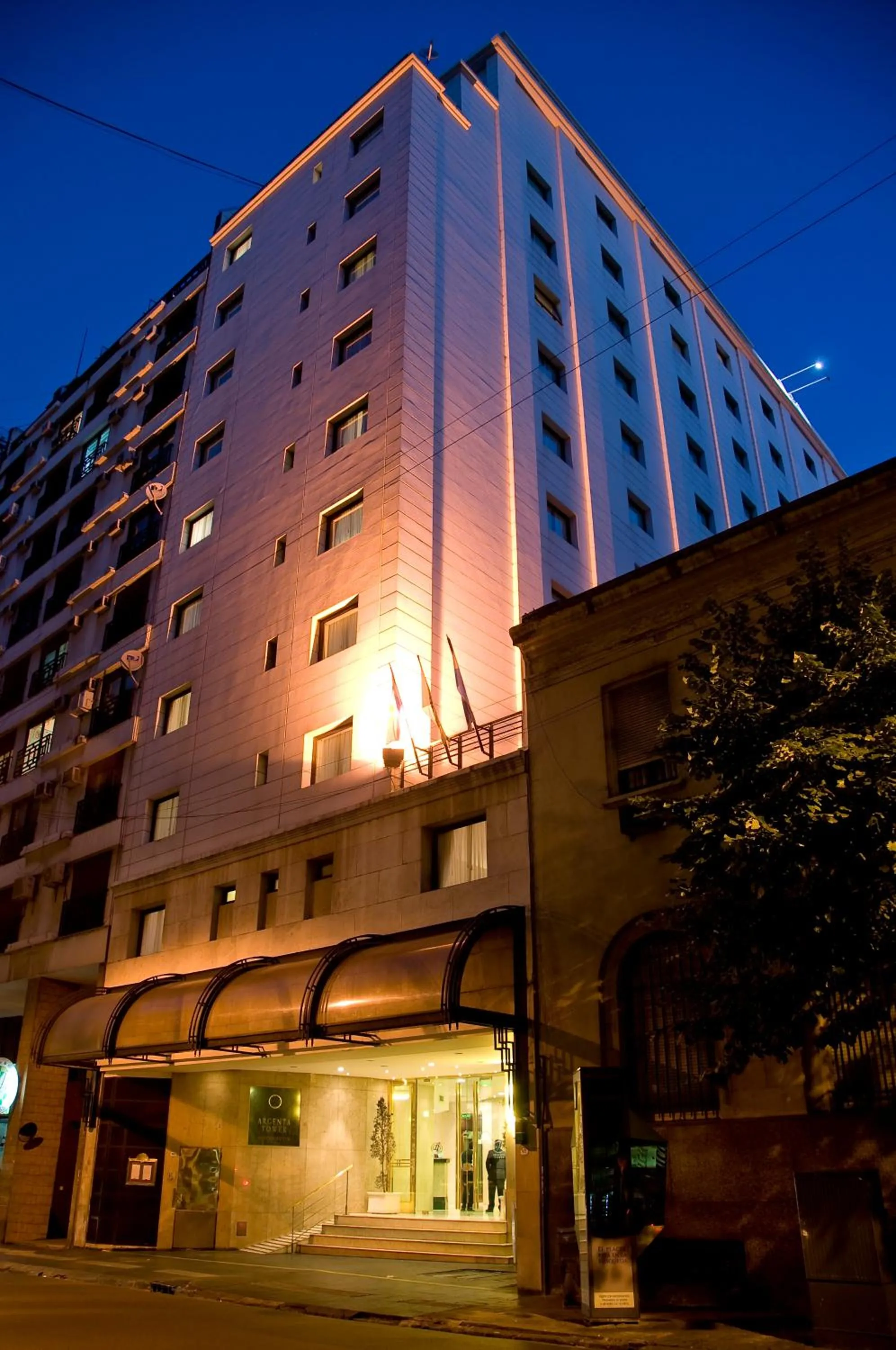 Property building in Argenta Tower Hotel & Suites