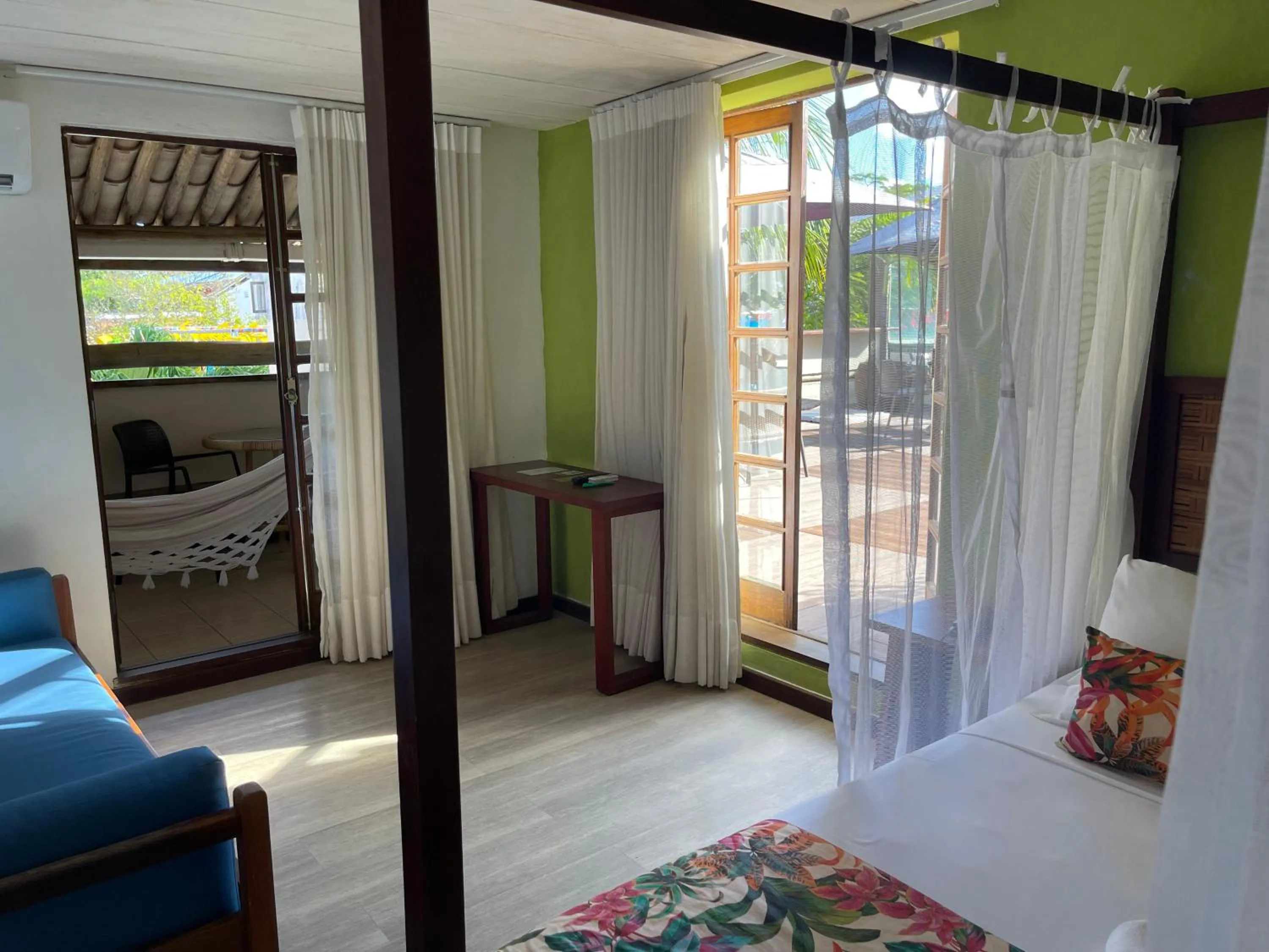 Bed in Sobrado da Vila Hotel