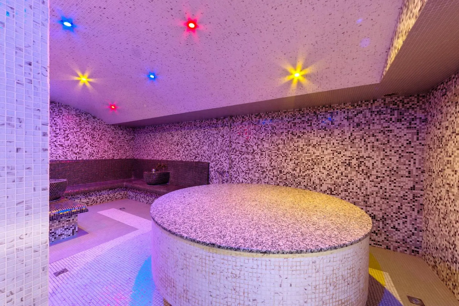 Steam room in Belvedere Holiday Club